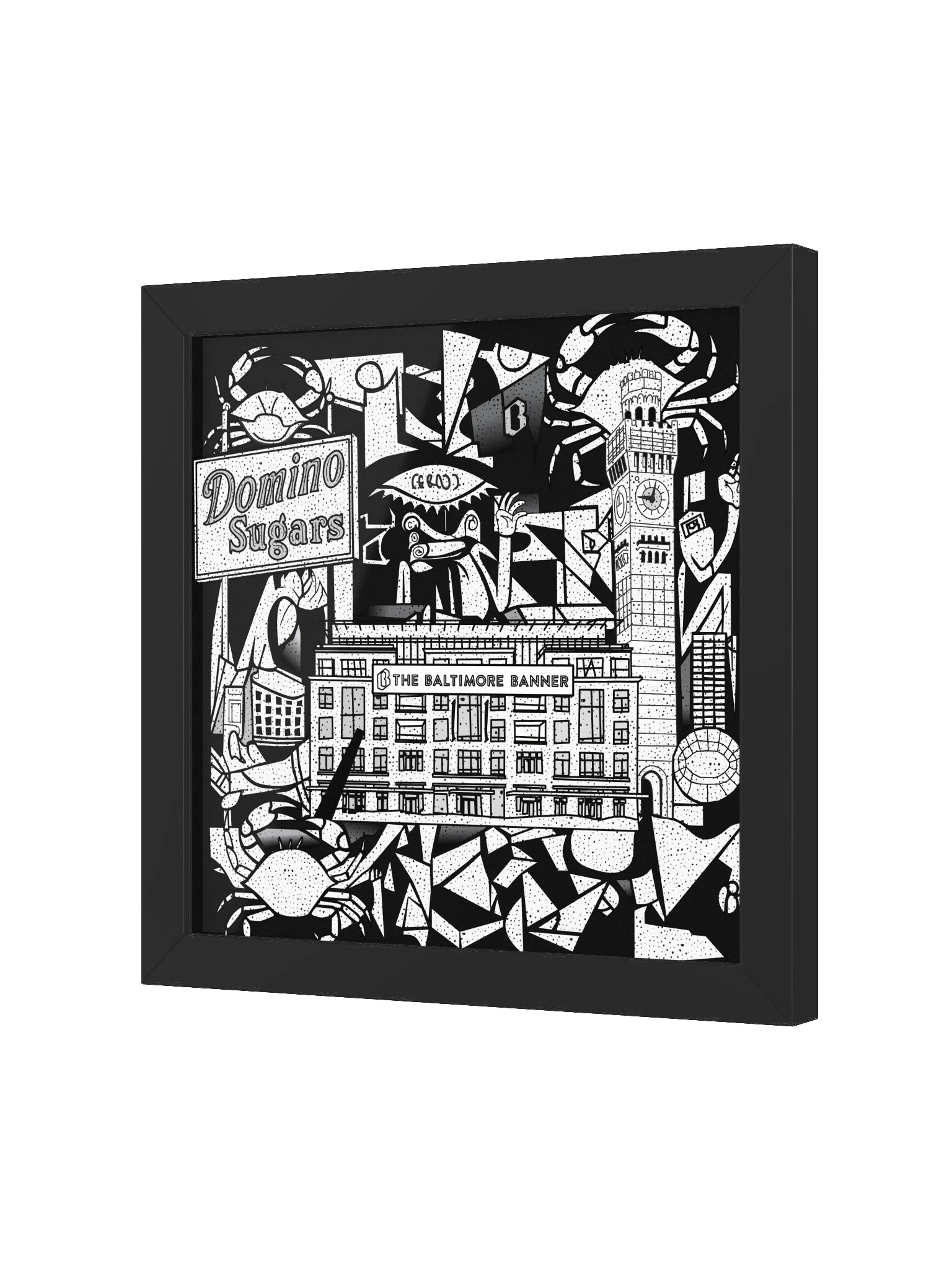 Framed Harbor Print product image (16)