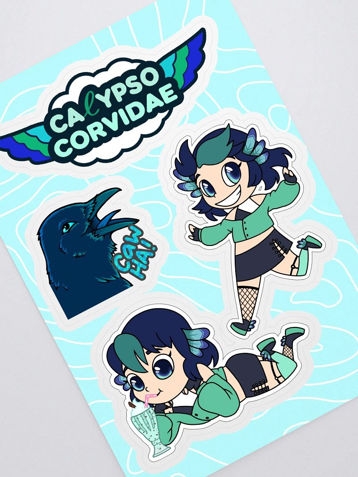 Corvid Sticker Sheet product image (1)