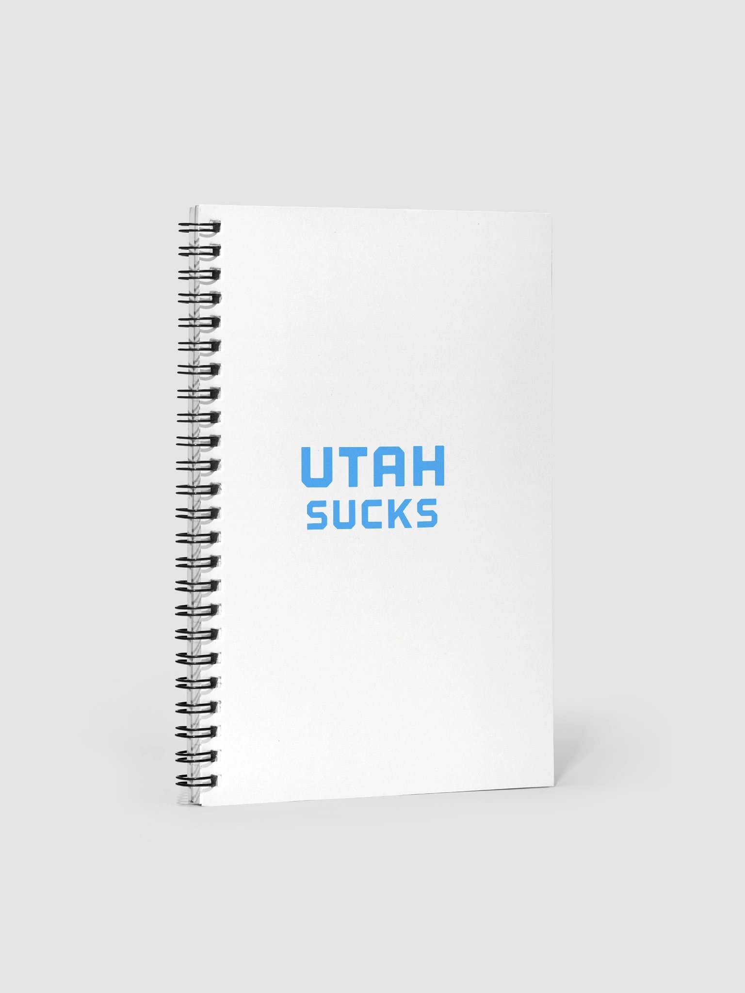 Utah Sucks Spiral Notebook product image (1)