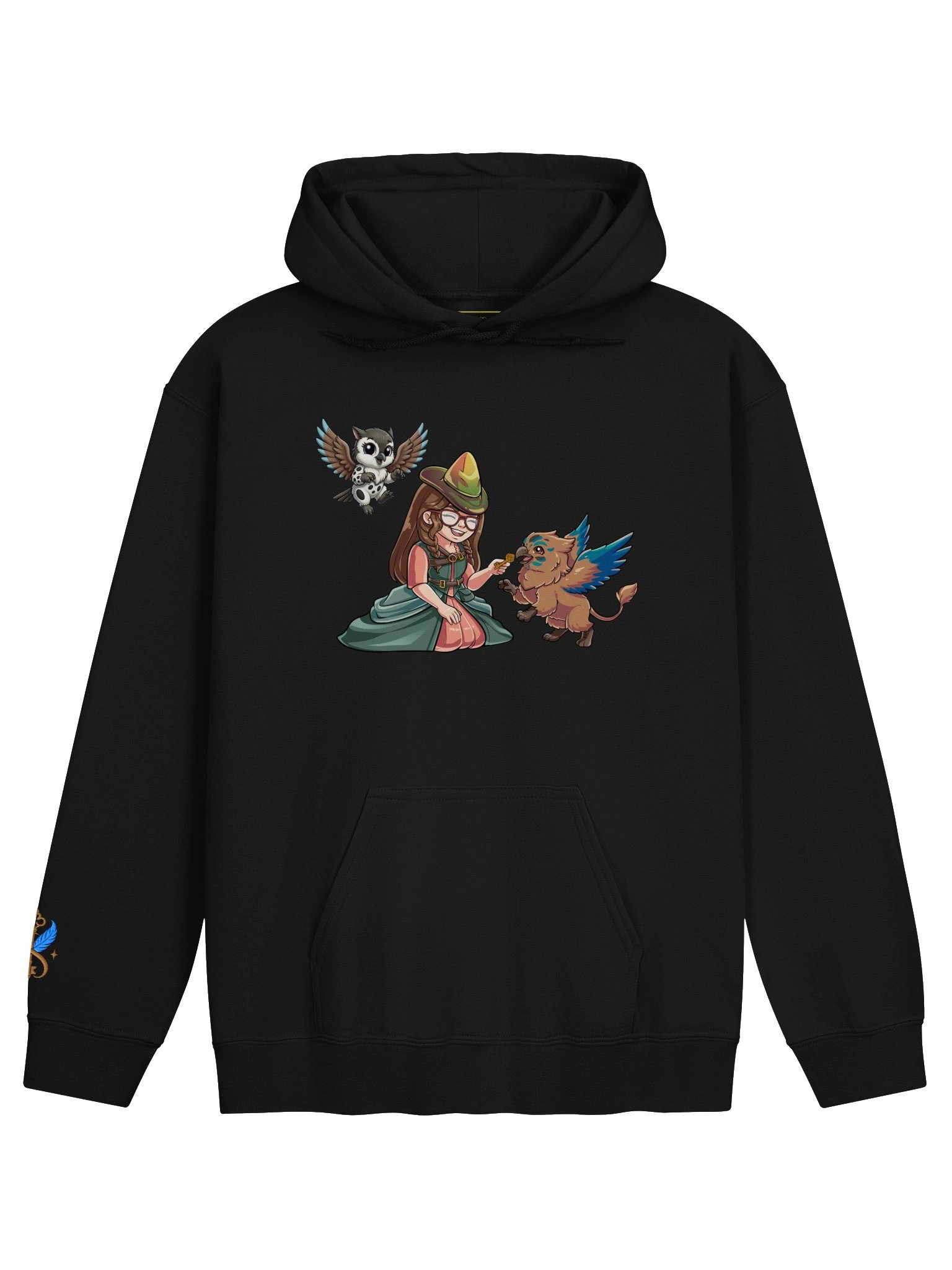A Key to Carry, A Dream to Chase | Meabh & Her Gryphons Hoodie product image (6)