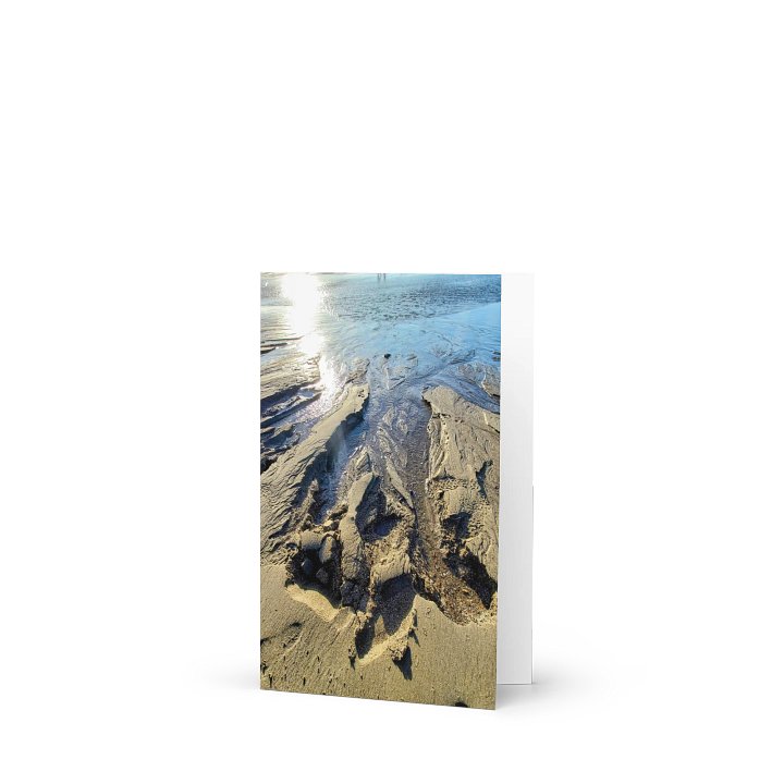 Rivers in the Sand Greeting Card product image (1)