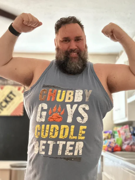 Chubby Guys Cuddle Better Tank Top or T-shirt product image (3)