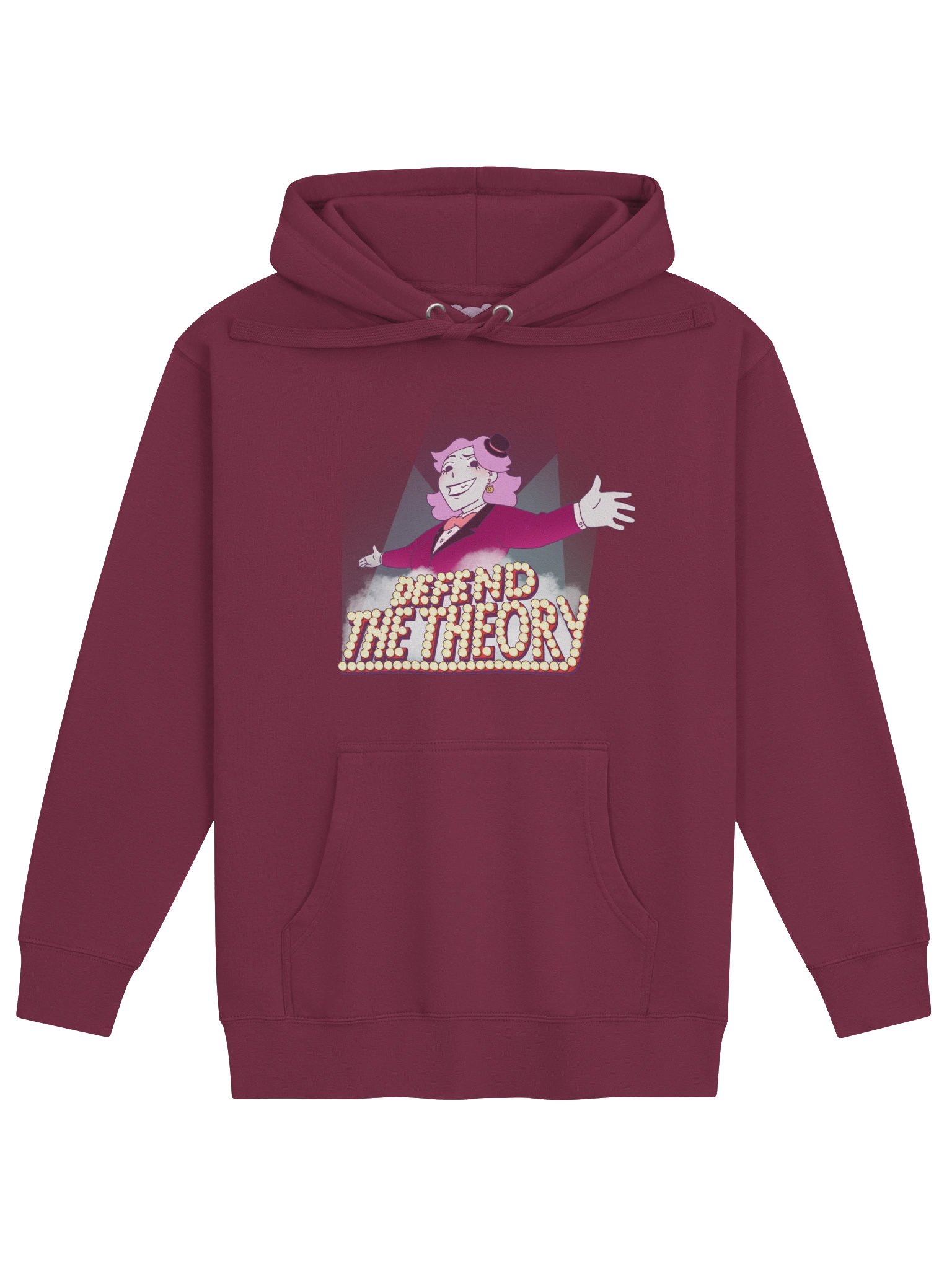 Defend The Theory Hoodie - Standard Blue product image (81)