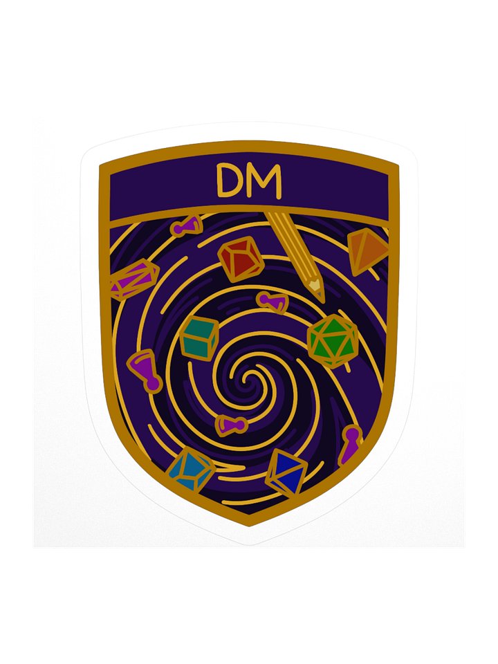 Dungeon Master Emblem Sticker product image (1)
