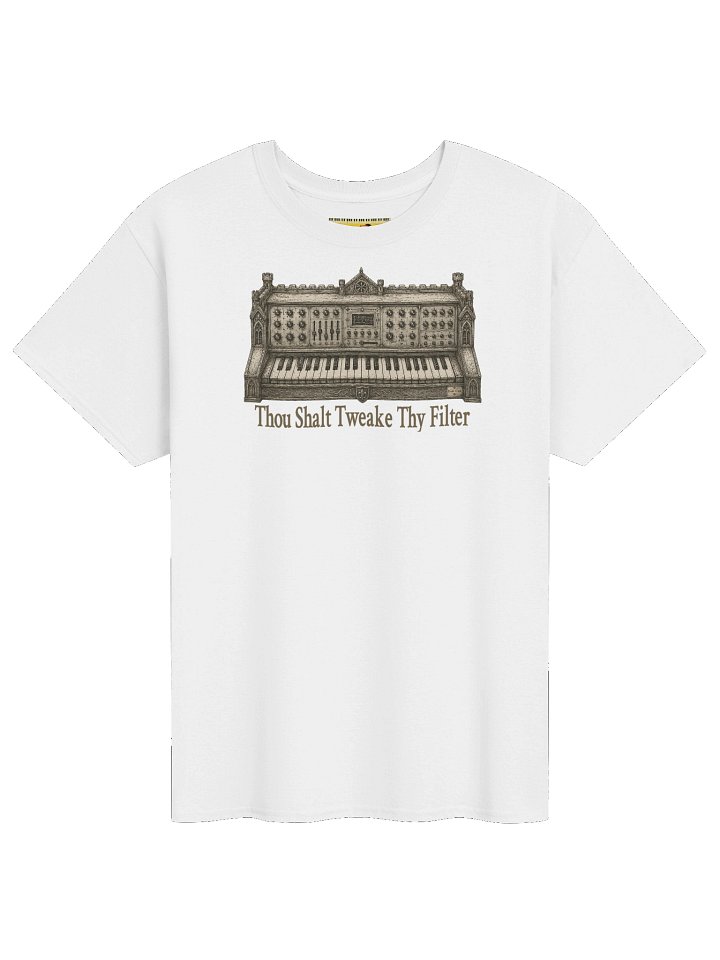 Thou Shalt Tweake Thy Filter, by Frank Fonik Unisex t-shirt product image (2)