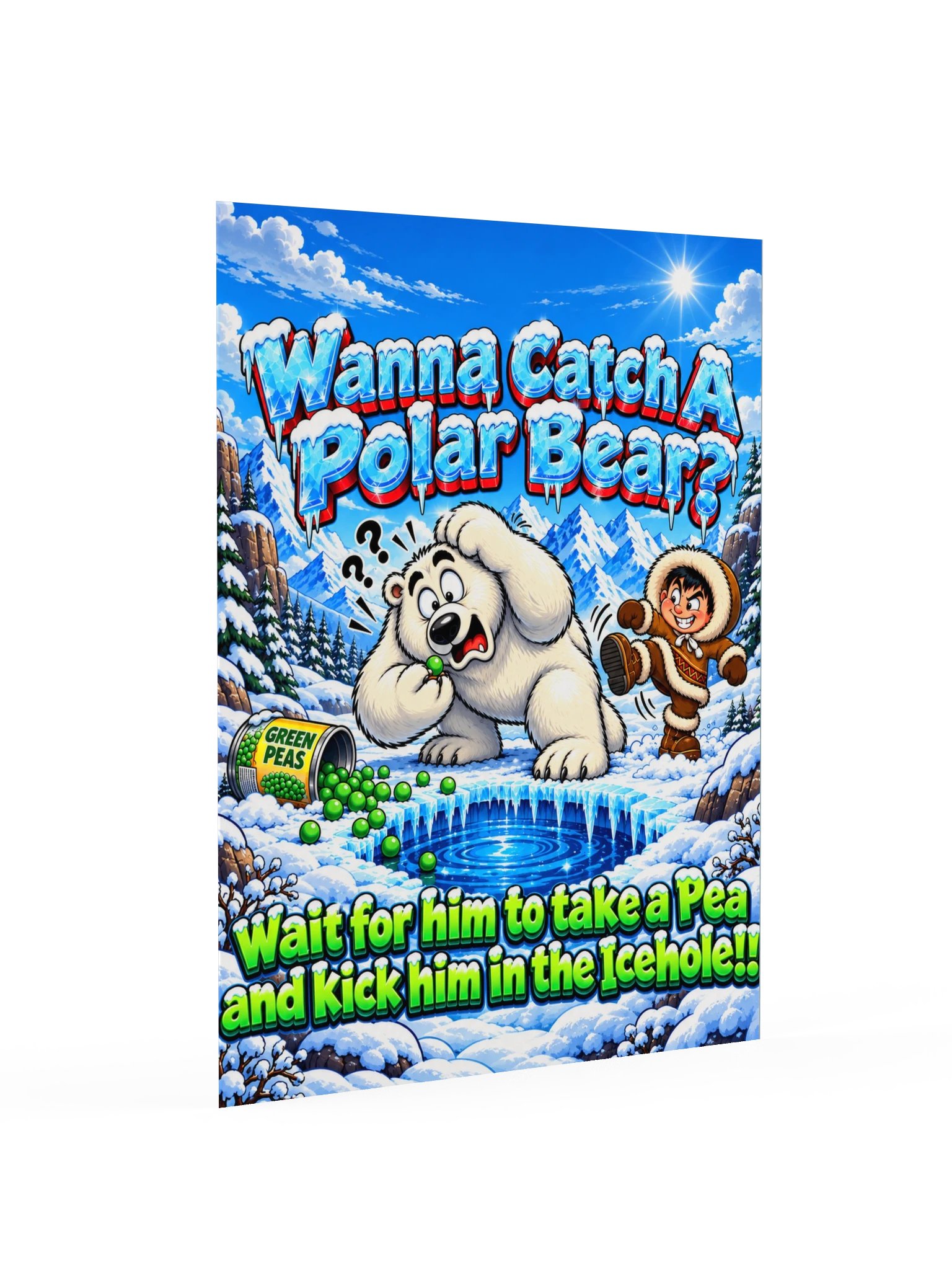 1 Earth Prints Polar Bear Enhanced Matte Paper Poster product image (16)