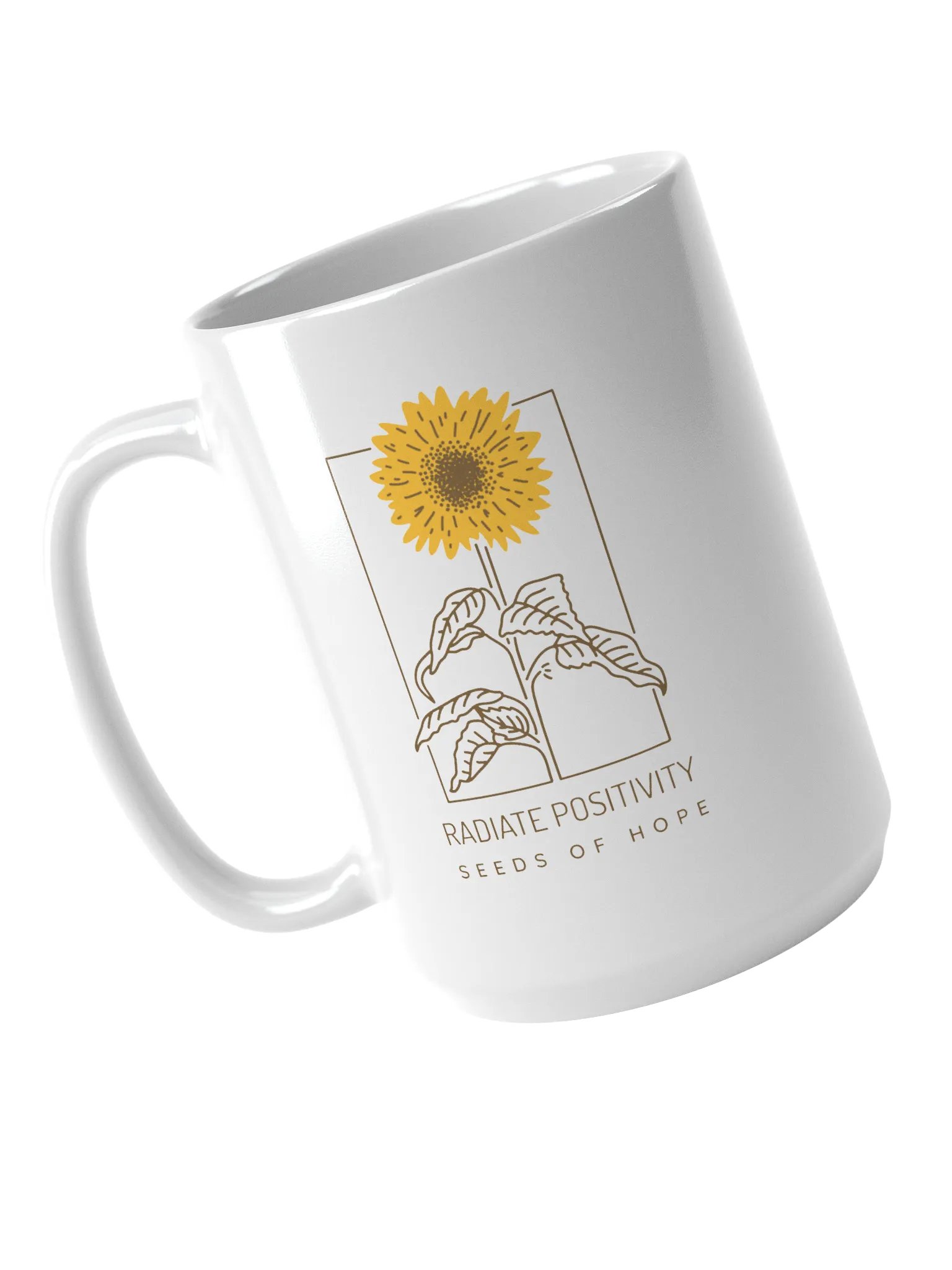 Sunflower Positivity Mug product image (3)