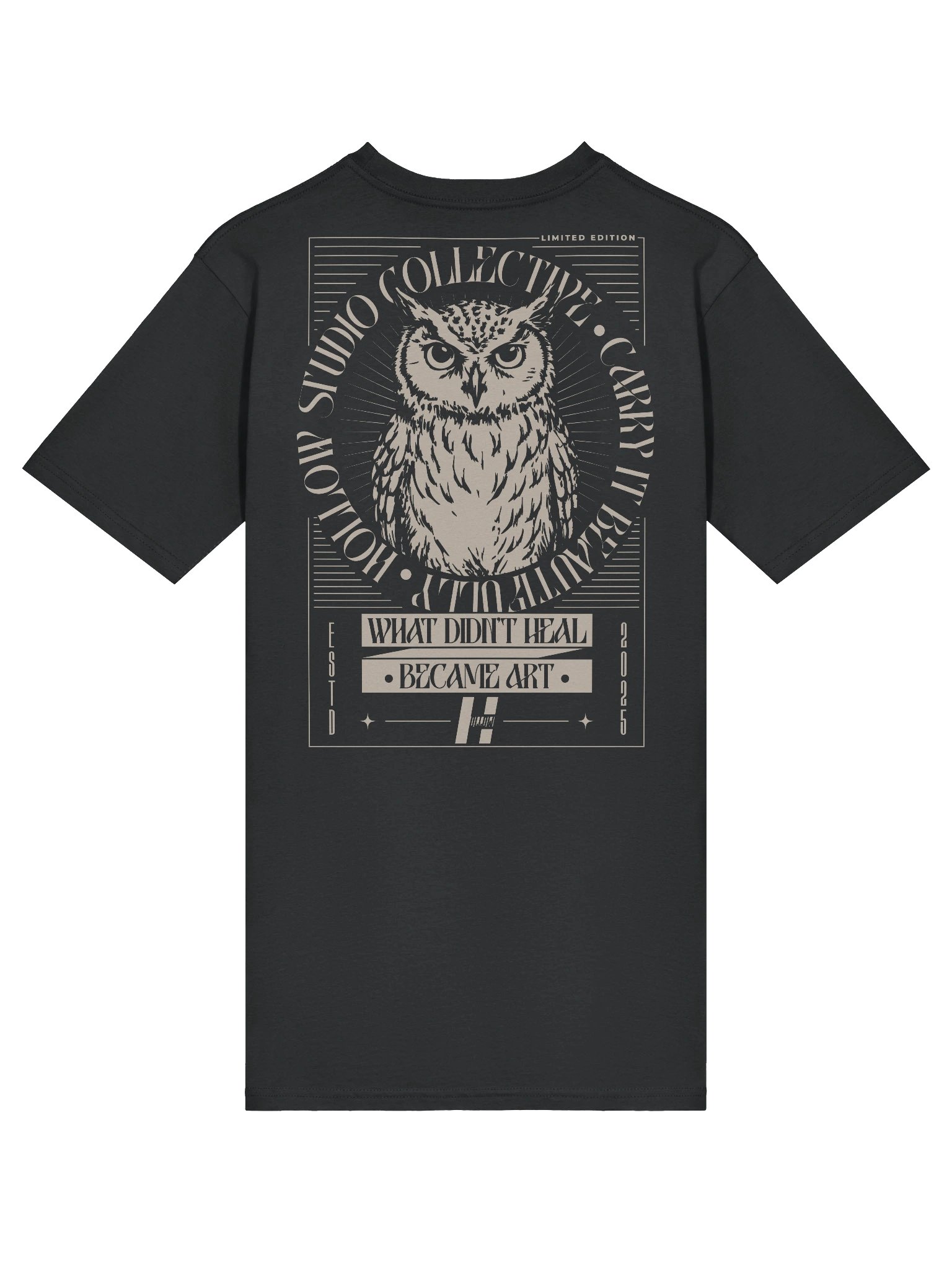 Hollow 'Limited Edition' Owl Tee | Collection I product image (3)