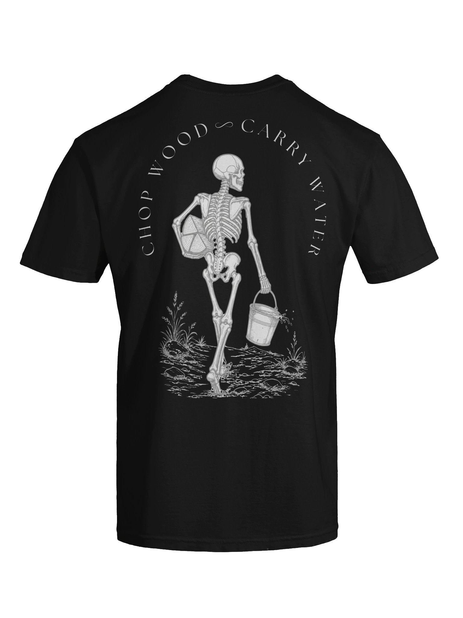 Men's Chop Wood Carry Water Skull Tee product image (1)