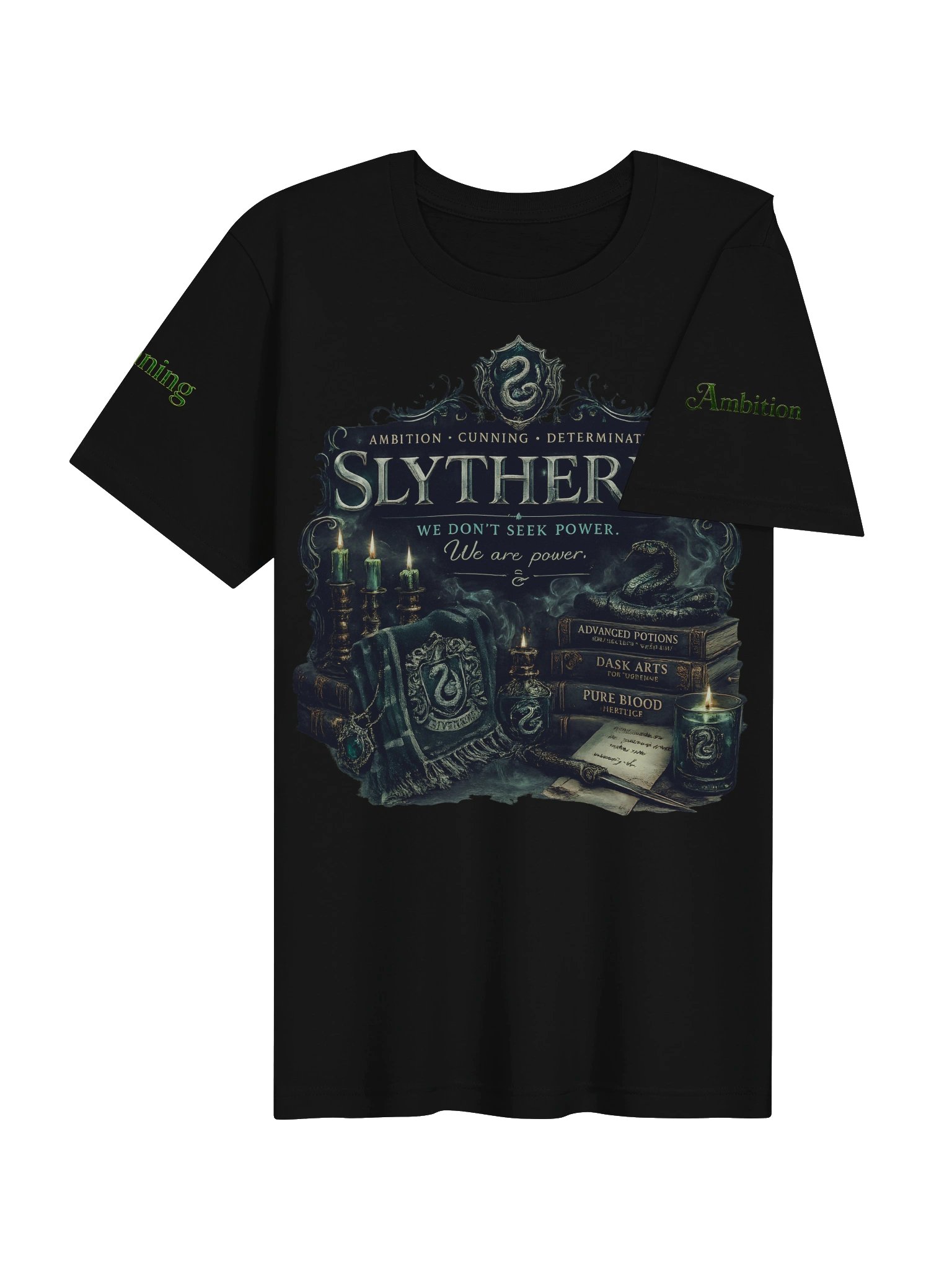 Vintage Wizarding House Collection – Proud to Be Slytherin T-Shirt product image (4)