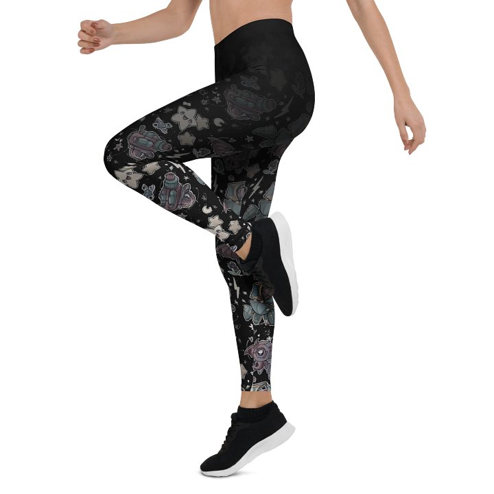 Whimsical Wonders Retro All-Over Print Leggings product image (1)