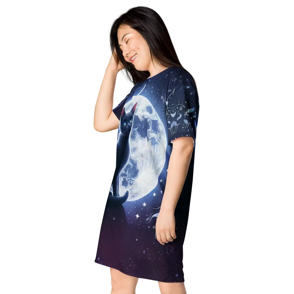 All-Over Print T-Shirt Dress product image (6)