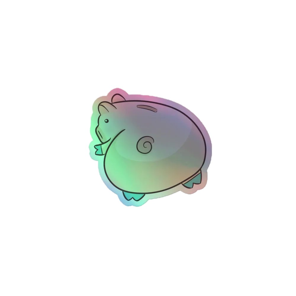 Rupert Dumpy Holographic Sticker product image (1)