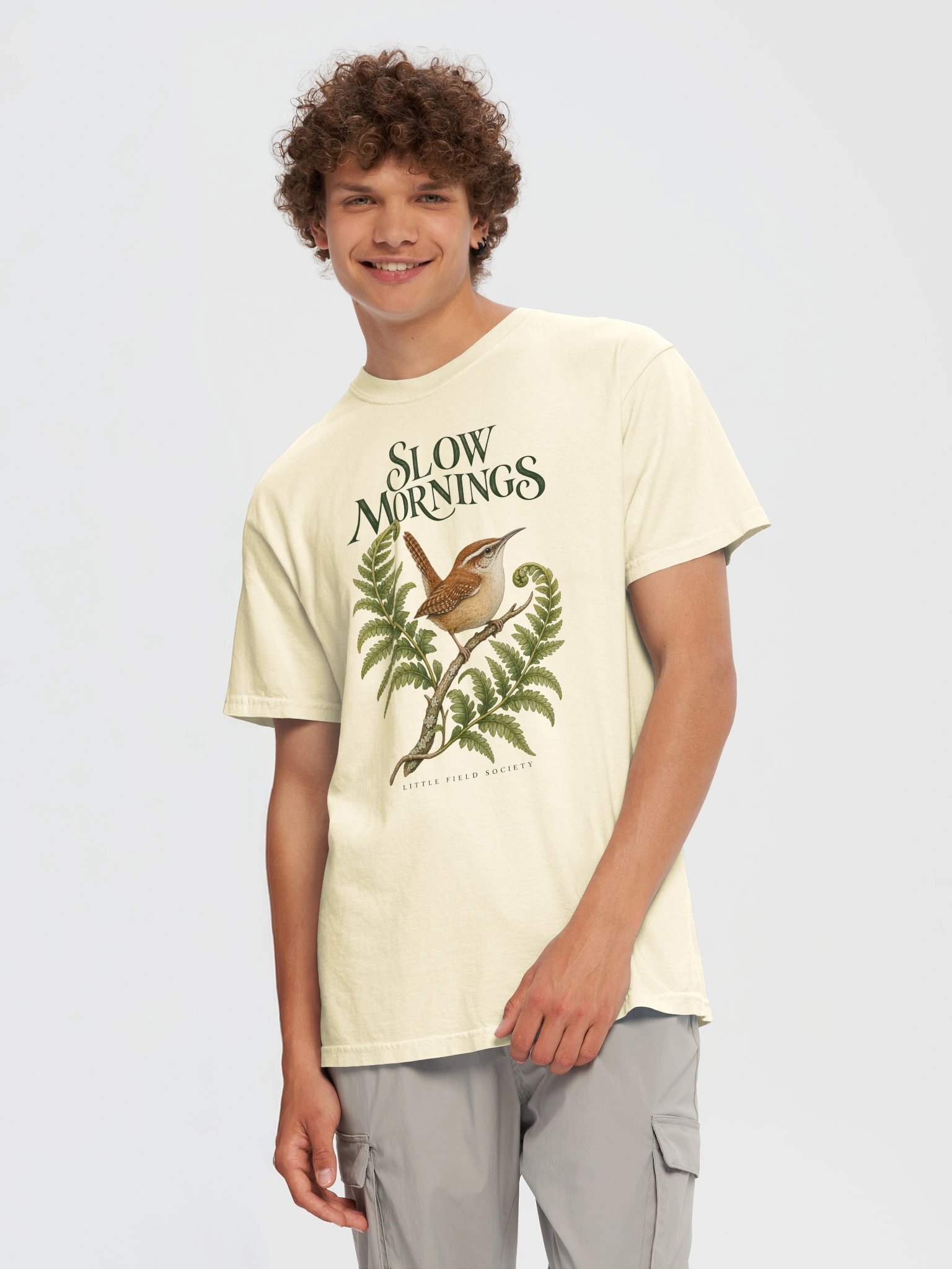 Slow Mornings — Wren & Fern T-Shirt product image (2)