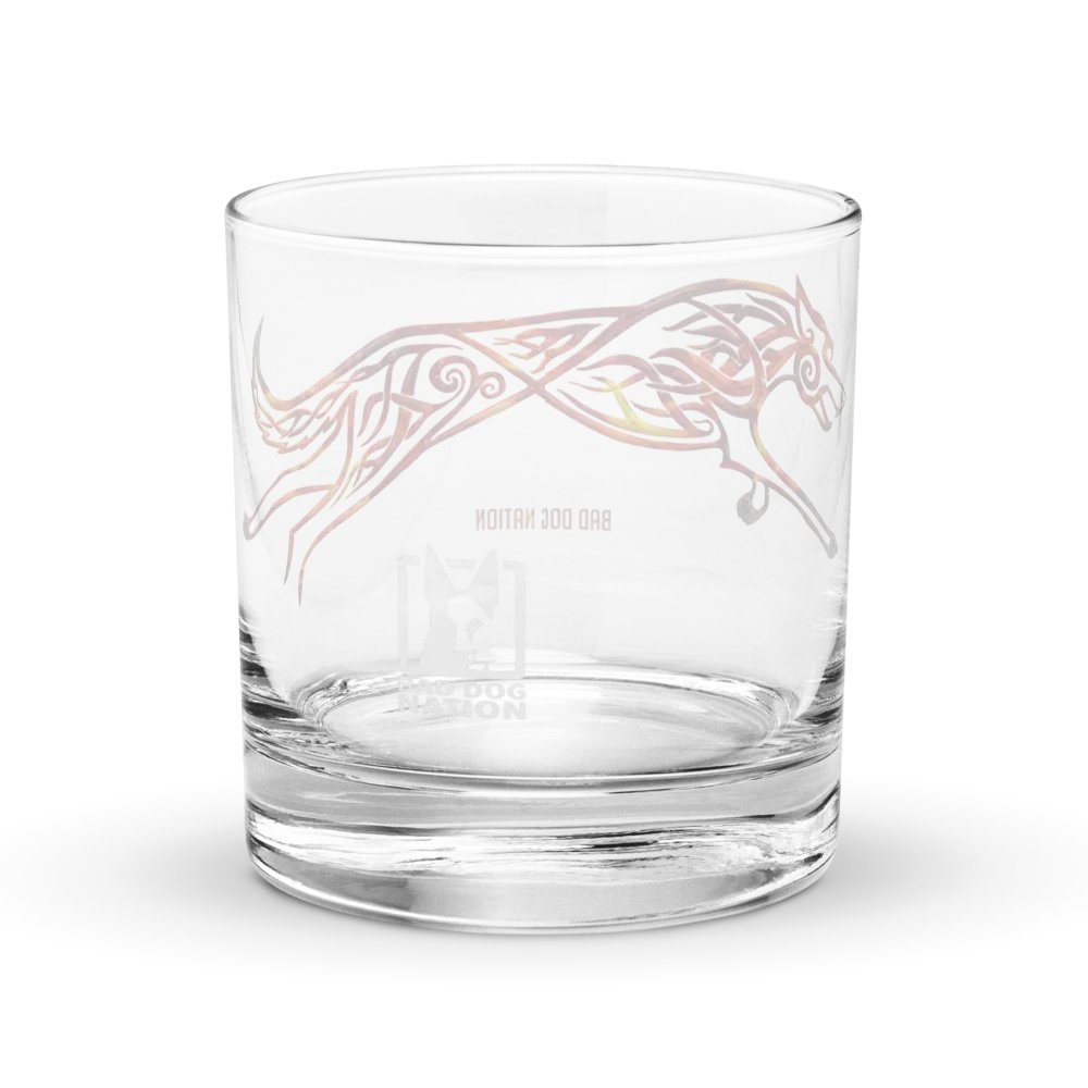 Fire Malinois - Whiskey Rocks Glass product image (4)