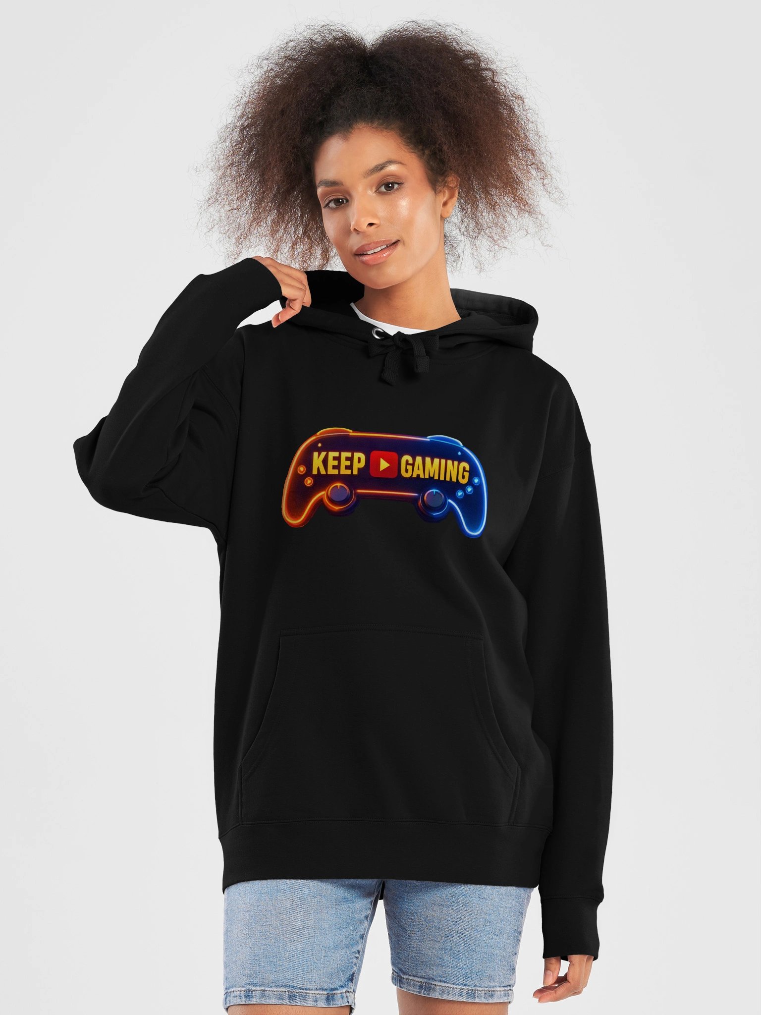Keep Gaming Premium Hoodie product image (5)
