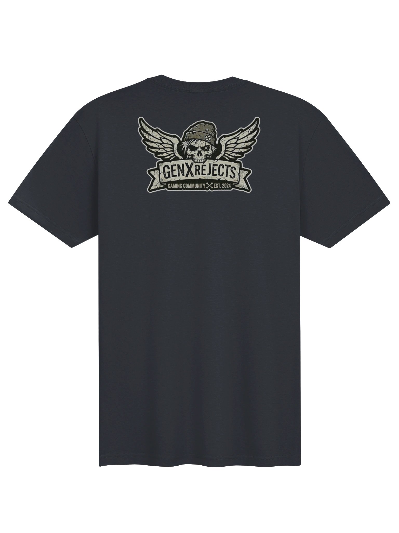 Winged skull t product image (2)