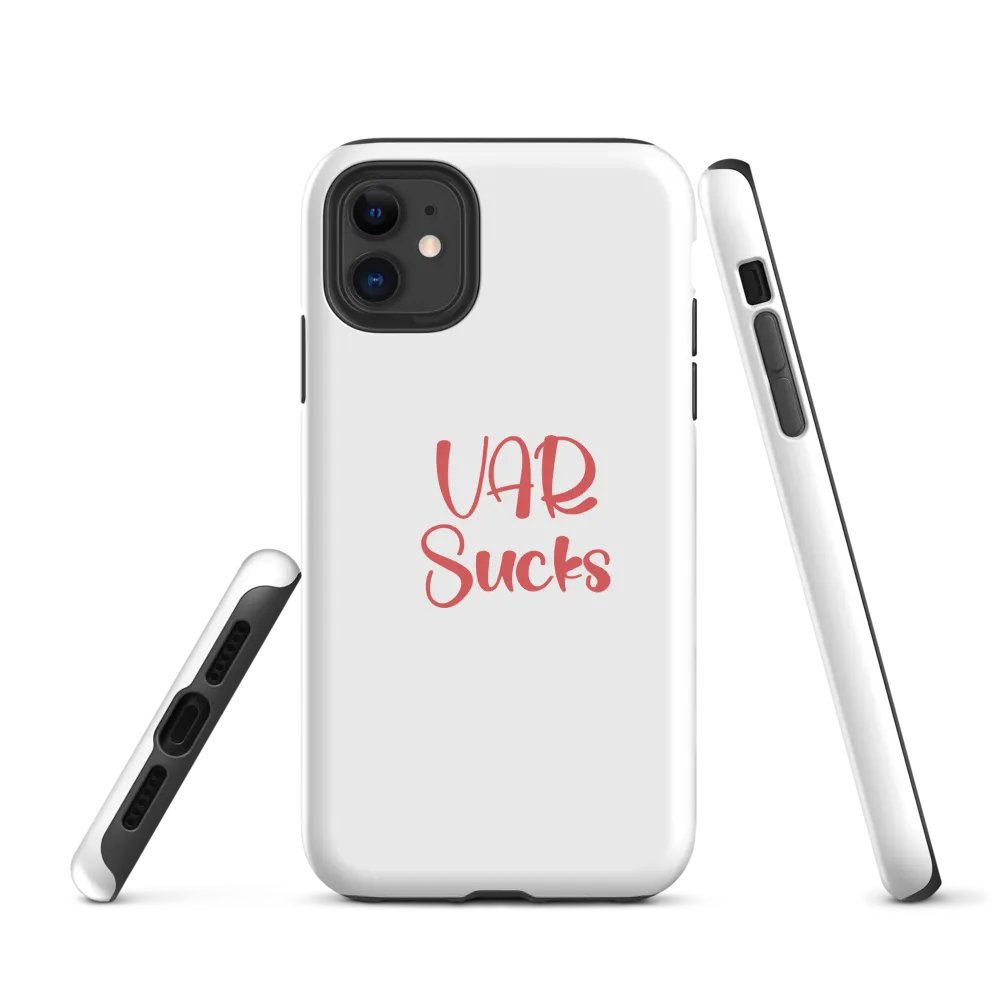 Varsity Red Tough Case for iPhone® product image (1)