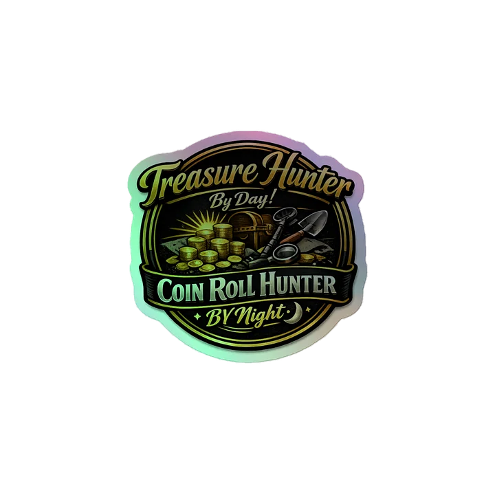 Treasure Hunter Day & Night Holographic Sticker Set product image (2)
