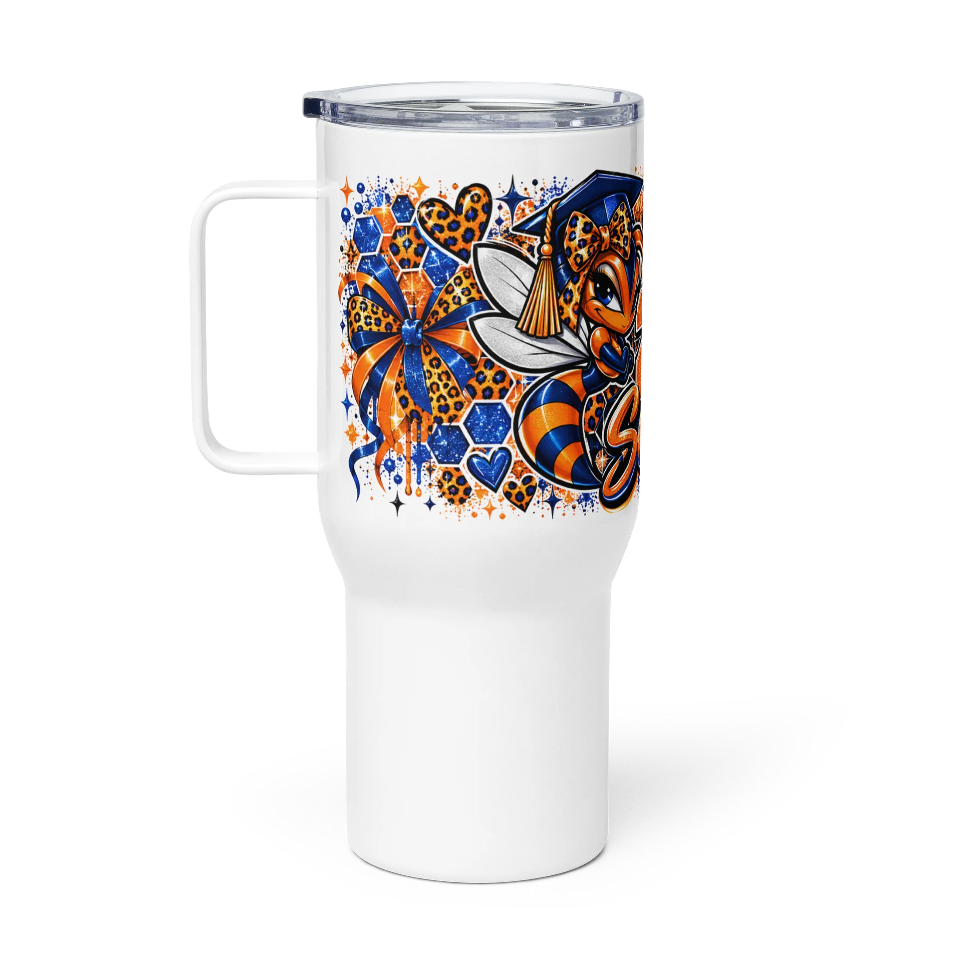 2027 Senior Bee Graduation Travel Mug product image (1)