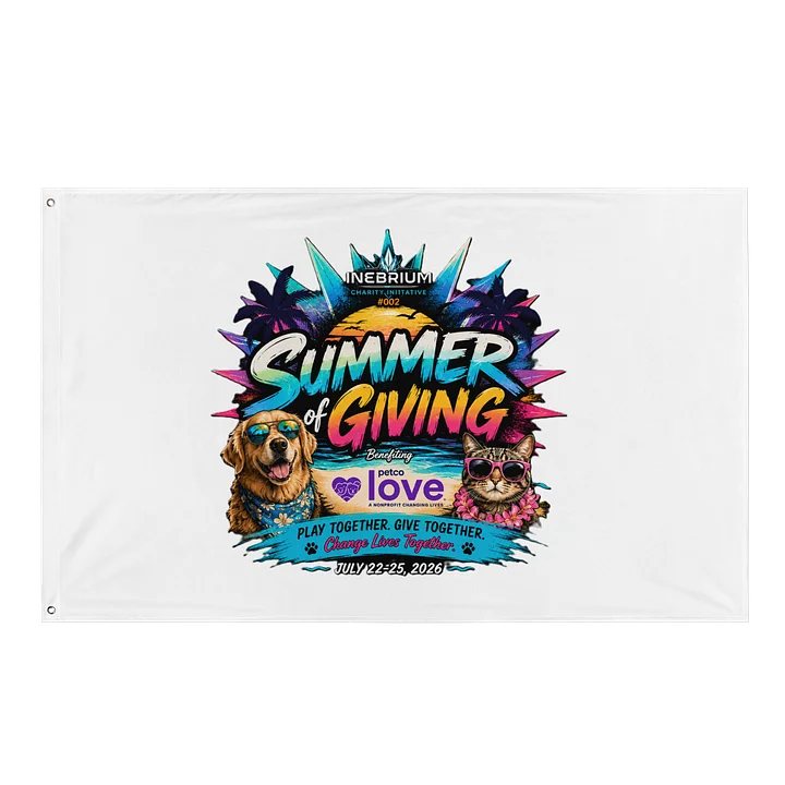 Summer of Giving Charity Flag product image (1)