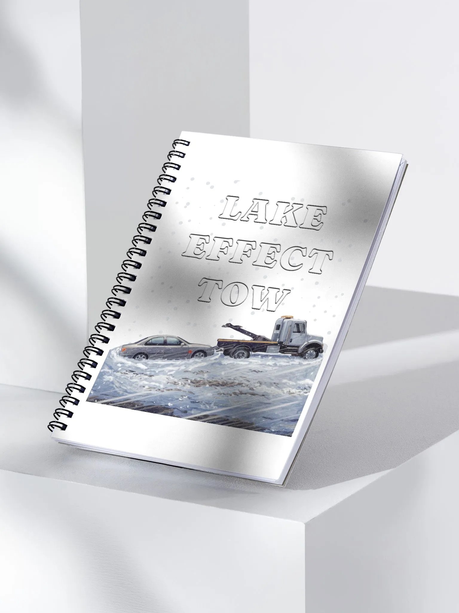 Lake Effort Tow Spiral Notebook product image (1)