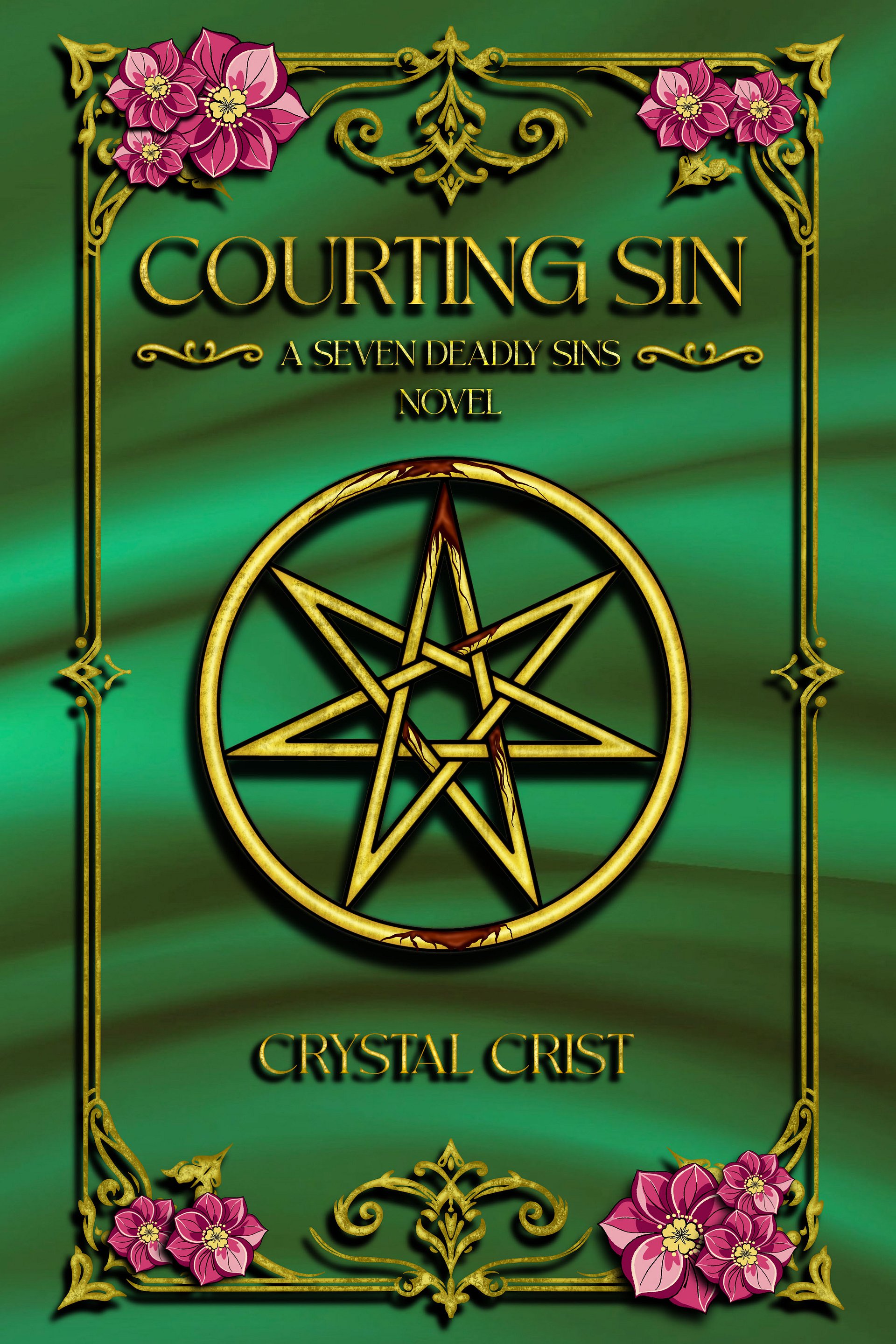 Copy of COURTING SIN SIGNED HARDCOVER product image (1)