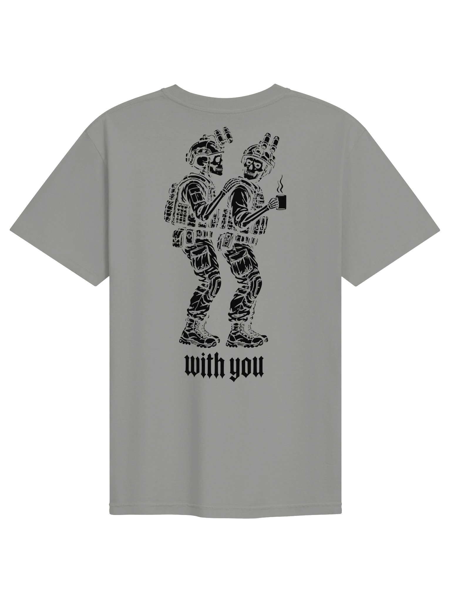 With You Tee – Garment-Dyed (Light) product image (2)
