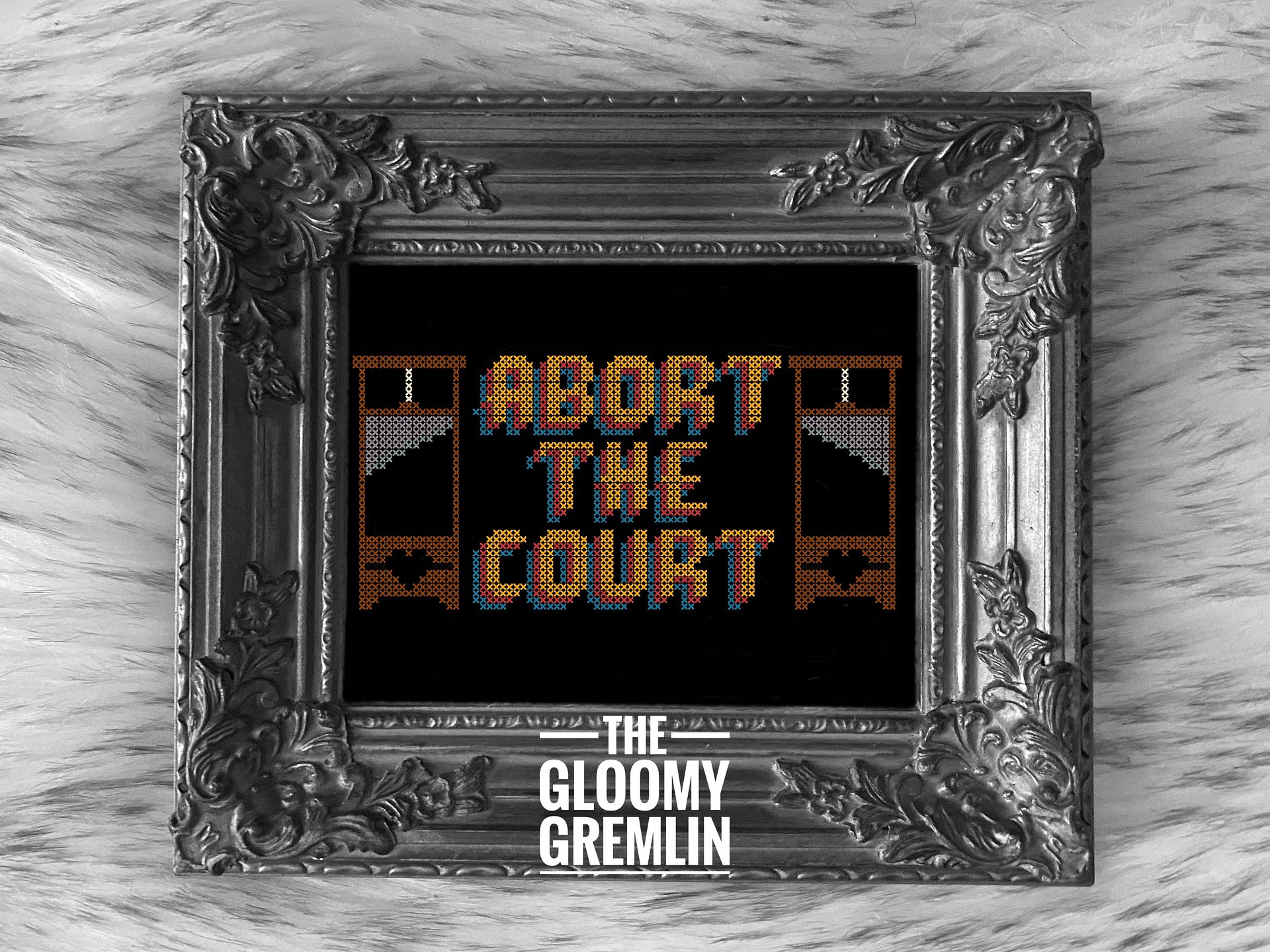 Abort the Court - Cross Stitch Pattern product image (1)