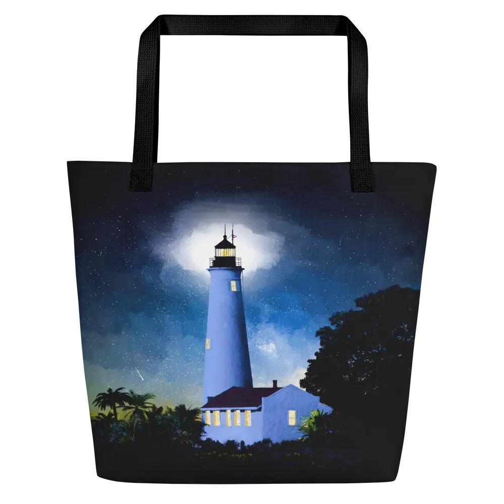 Historic St Marks Lighthouse – Florida Tote Bag product image (7)
