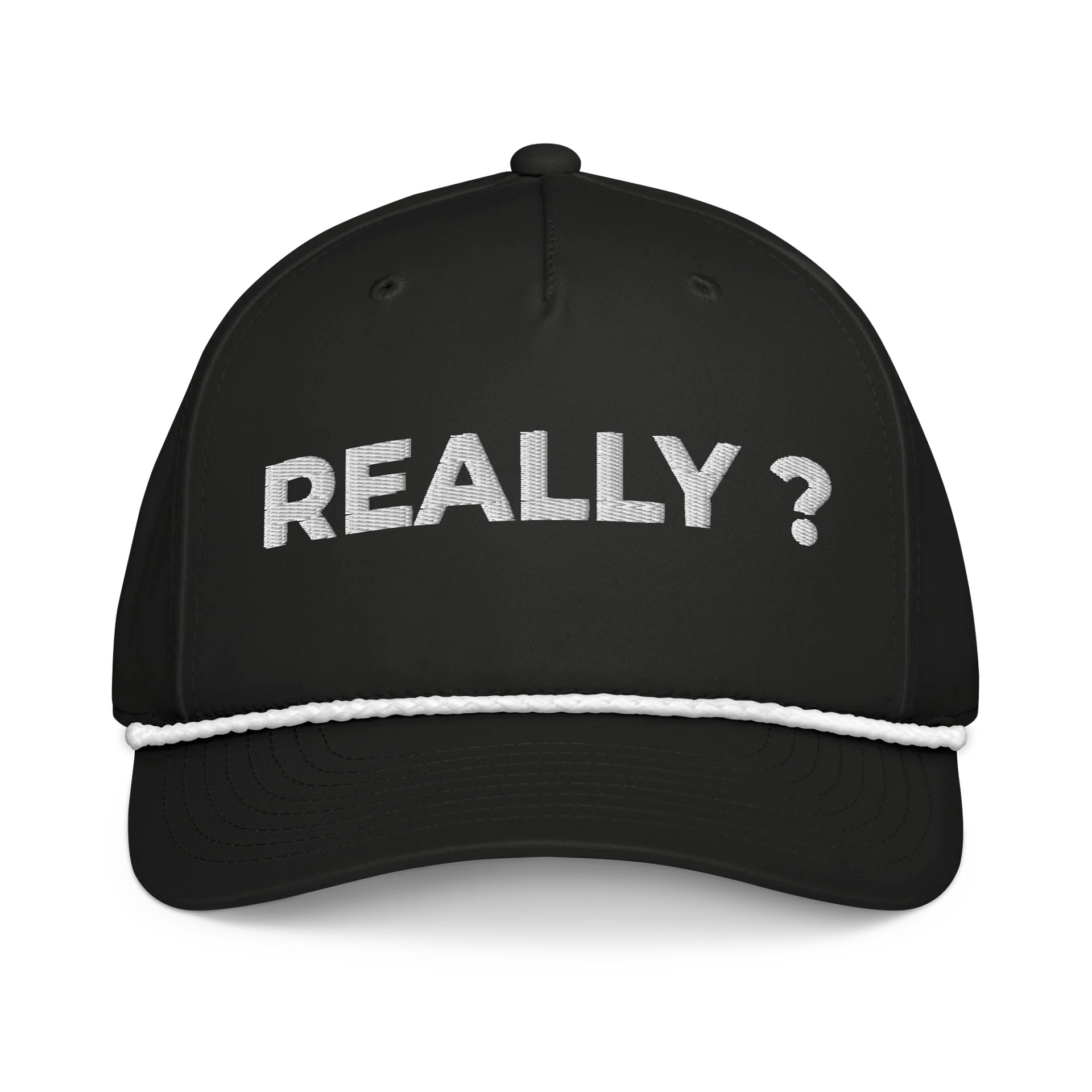 REALLY? – Embroidered Rope Cap product image (1)