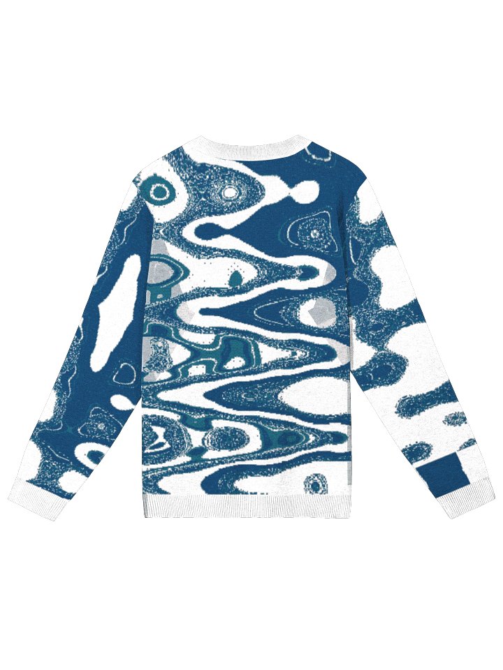 Blue Vortex | Knitted Crewneck product image (2)