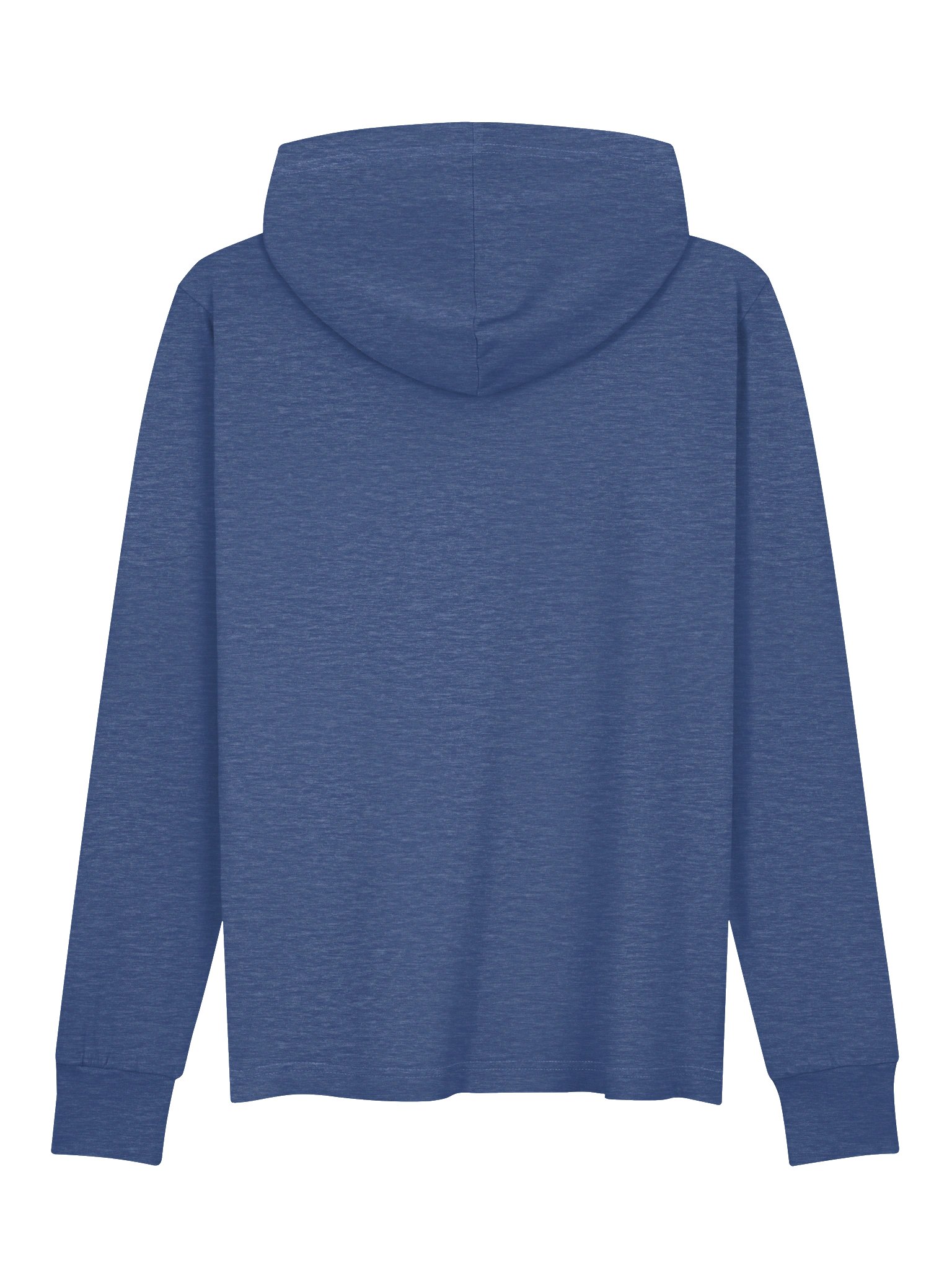 BLUE Long Sleeve T-Shirt With Hoodie - A.J. DoubleU News Desert Story Tee product image (2)
