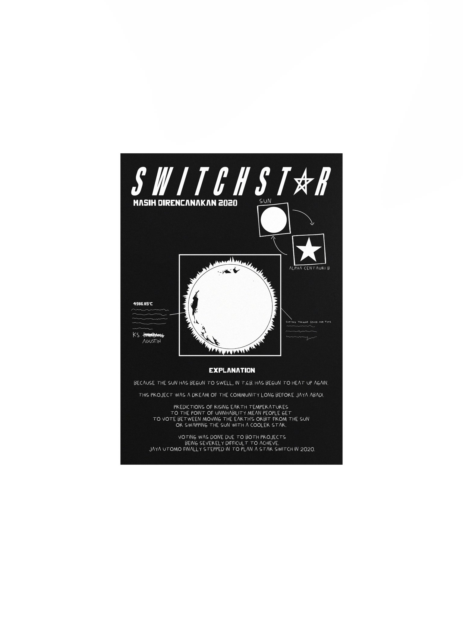 POSTERS | SWITCHSTAR Mission (Black Edition) product image (2)
