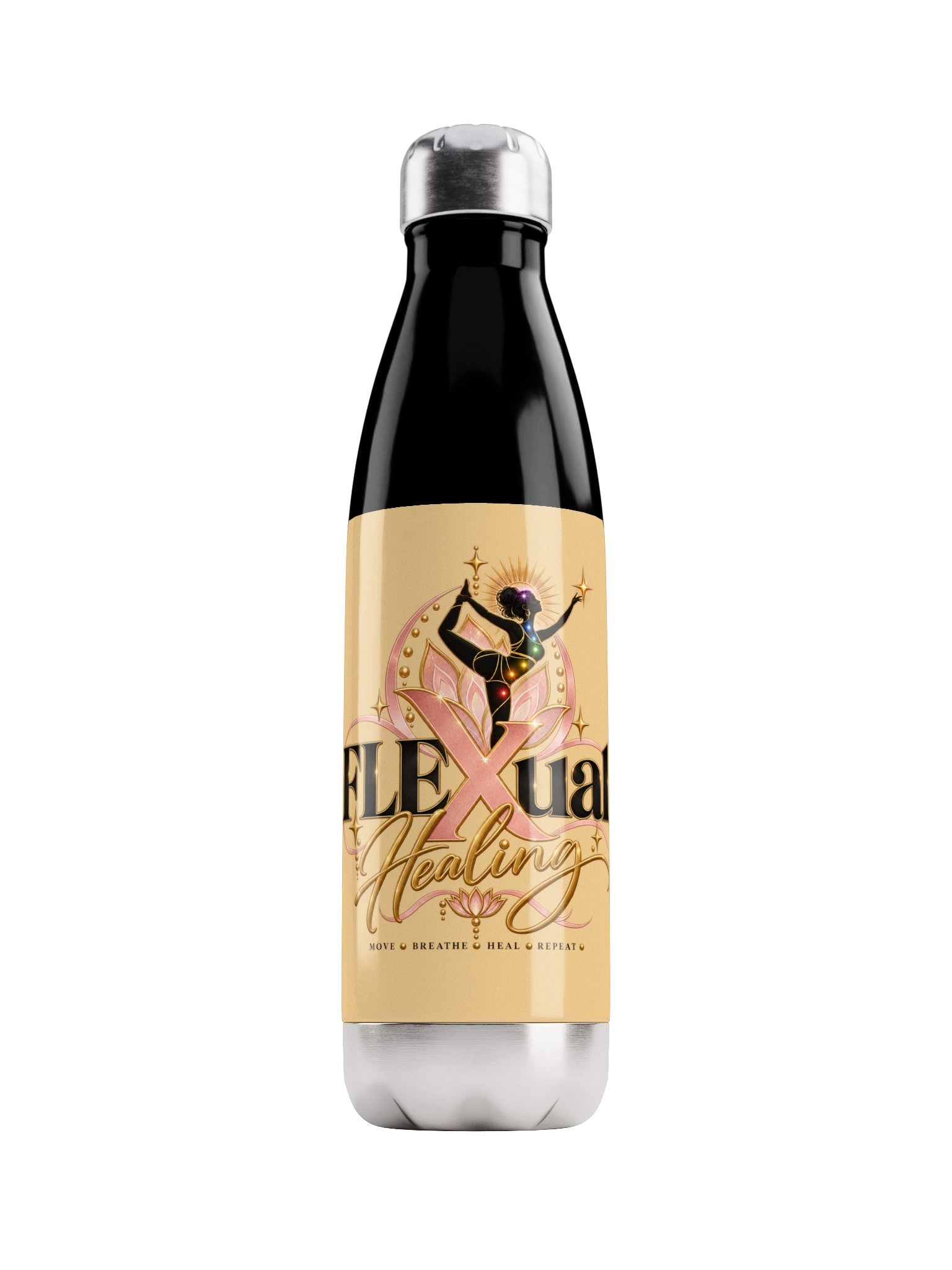 FLEXual Healing Stainless Steal Water Bottle product image (1)