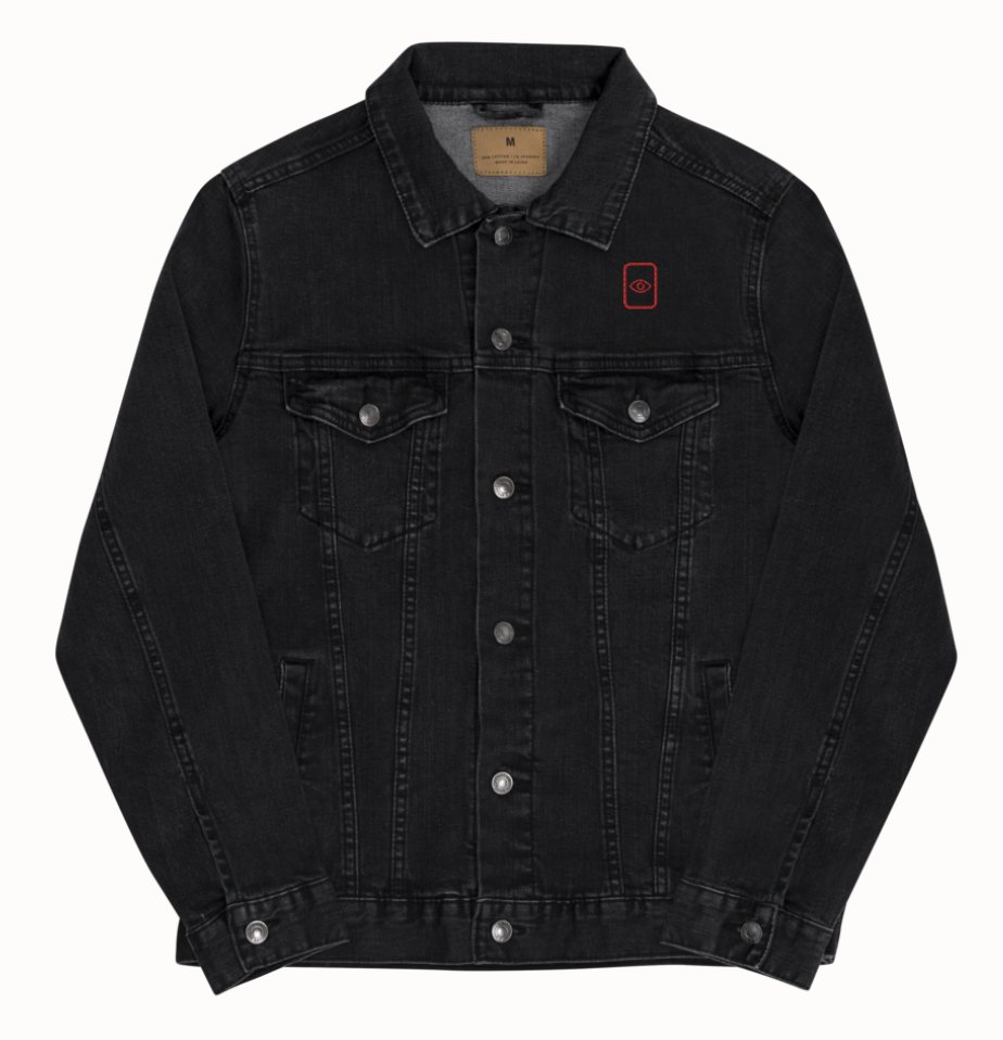 EyeSeeThru Logo Denim Jacket product image (1)