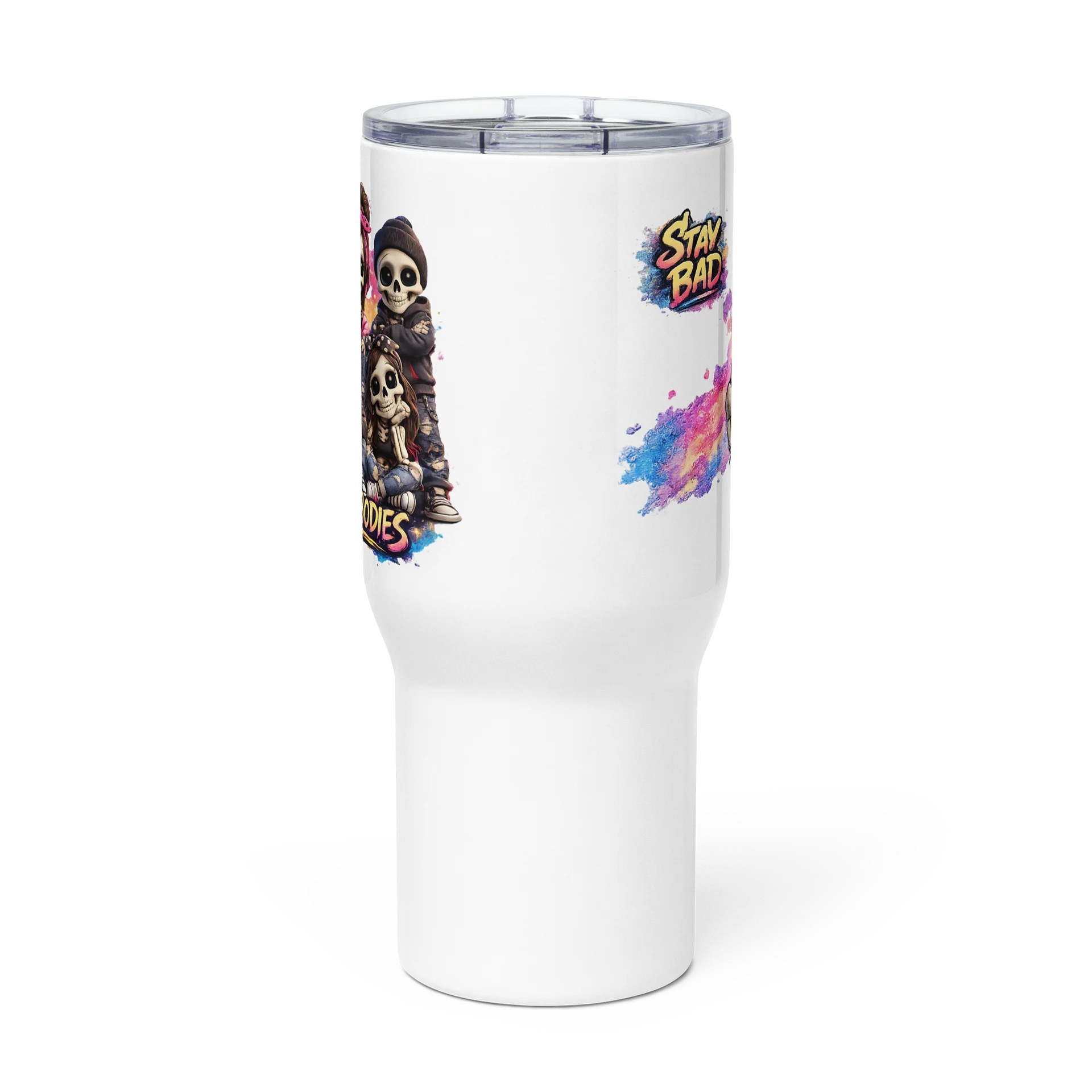 ''The Nobodies'' Travel Mug with a Handle product image (3)