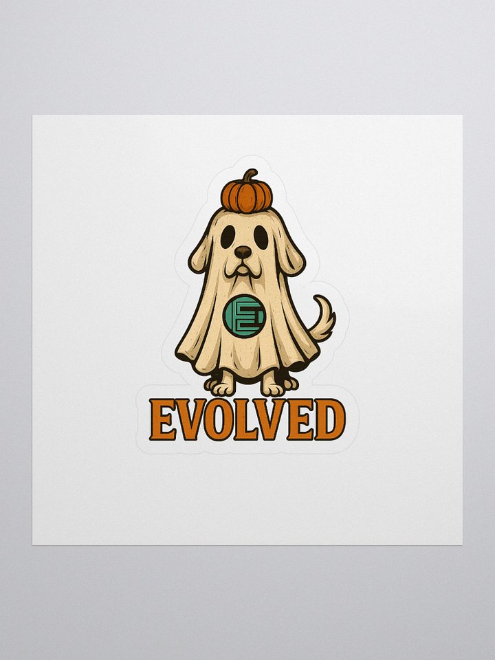 Spooky Pup Kiss Cut Stickers product image (1)