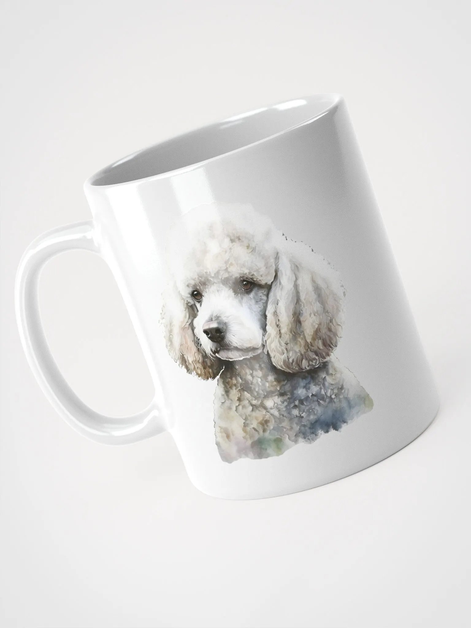 White Poodle Coffee Mug product image (3)
