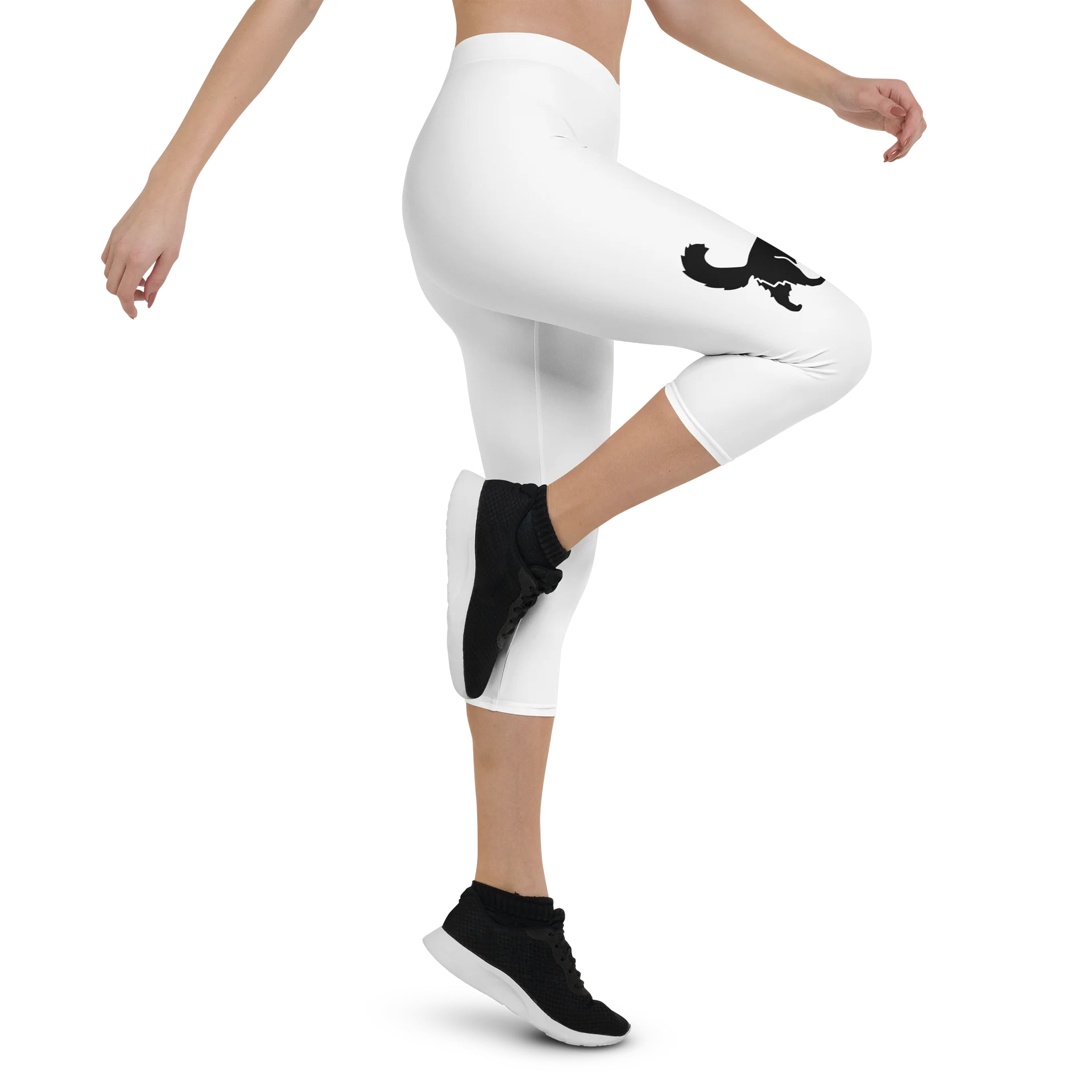 Black Cat Capri Leggings product image (5)