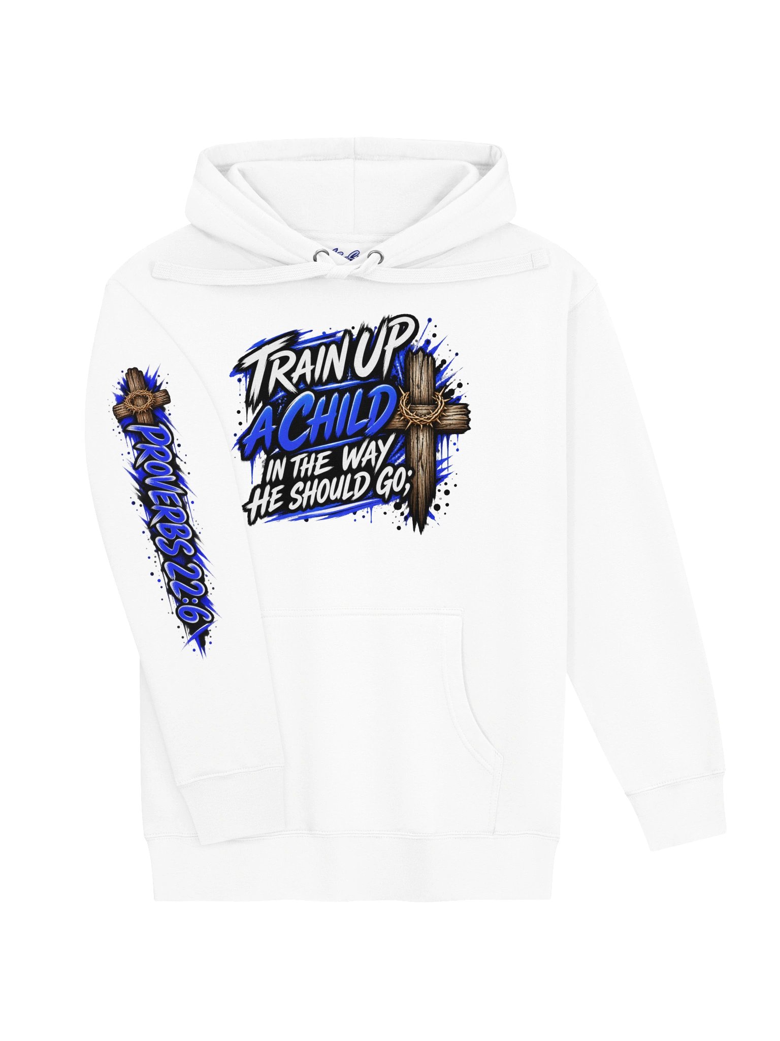 “Train Up a Child” — Proverbs 22:6 Faith Hoodie product image (3)
