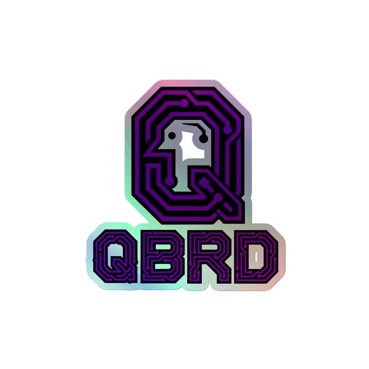 QBRD Holographic Sticker product image (2)
