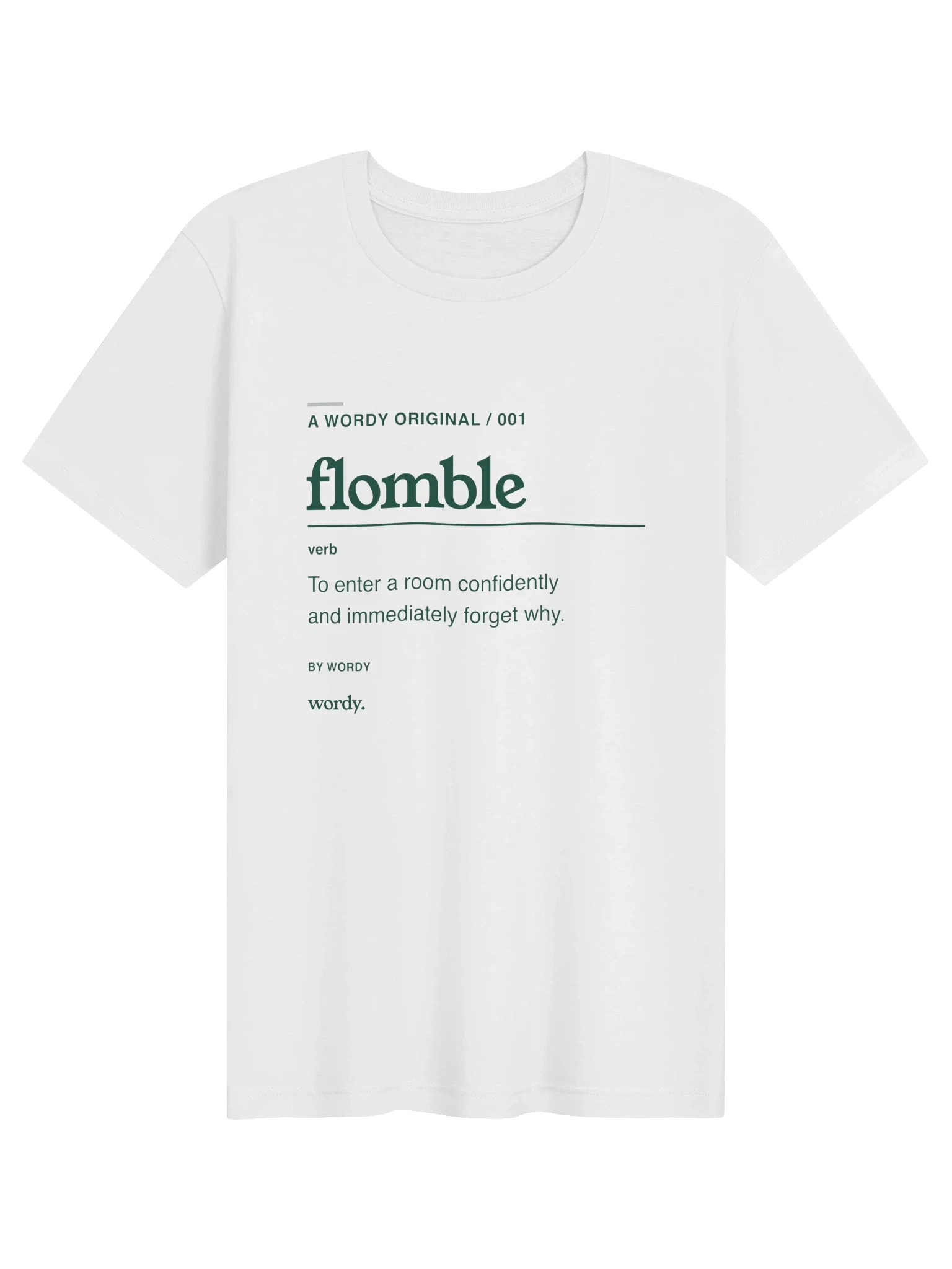 Flomble Tee — Wordy Original