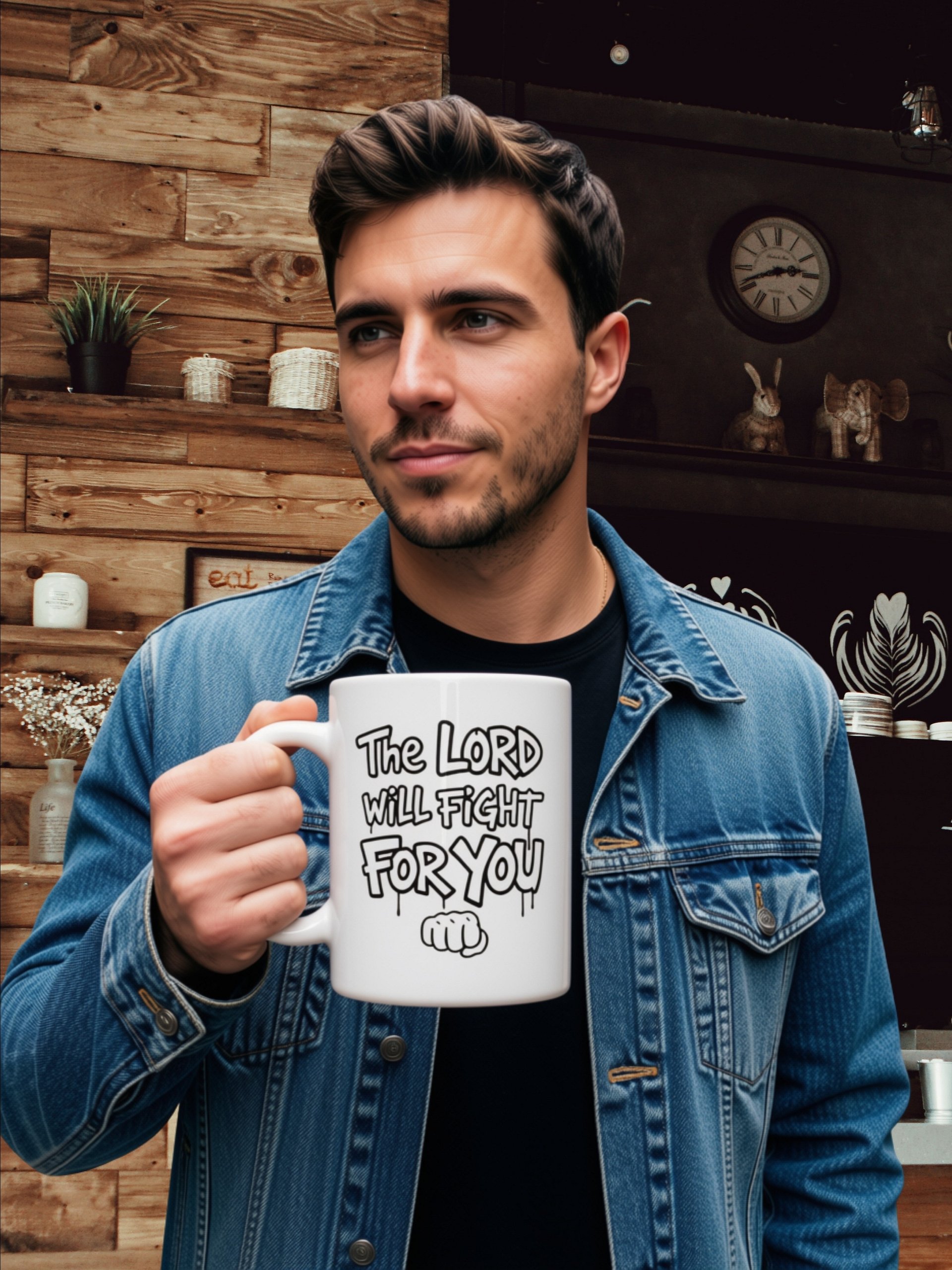 The Lord Will Fight For You Mug product image (3)