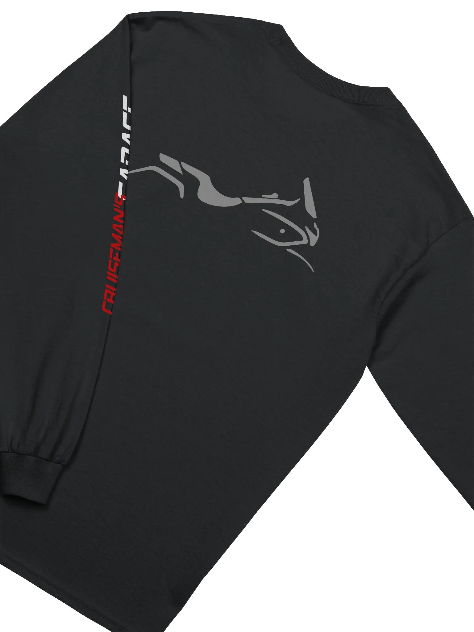 DCT Equipped Shadow Bagger Long-Sleeve Tee (Gildan) product image (4)