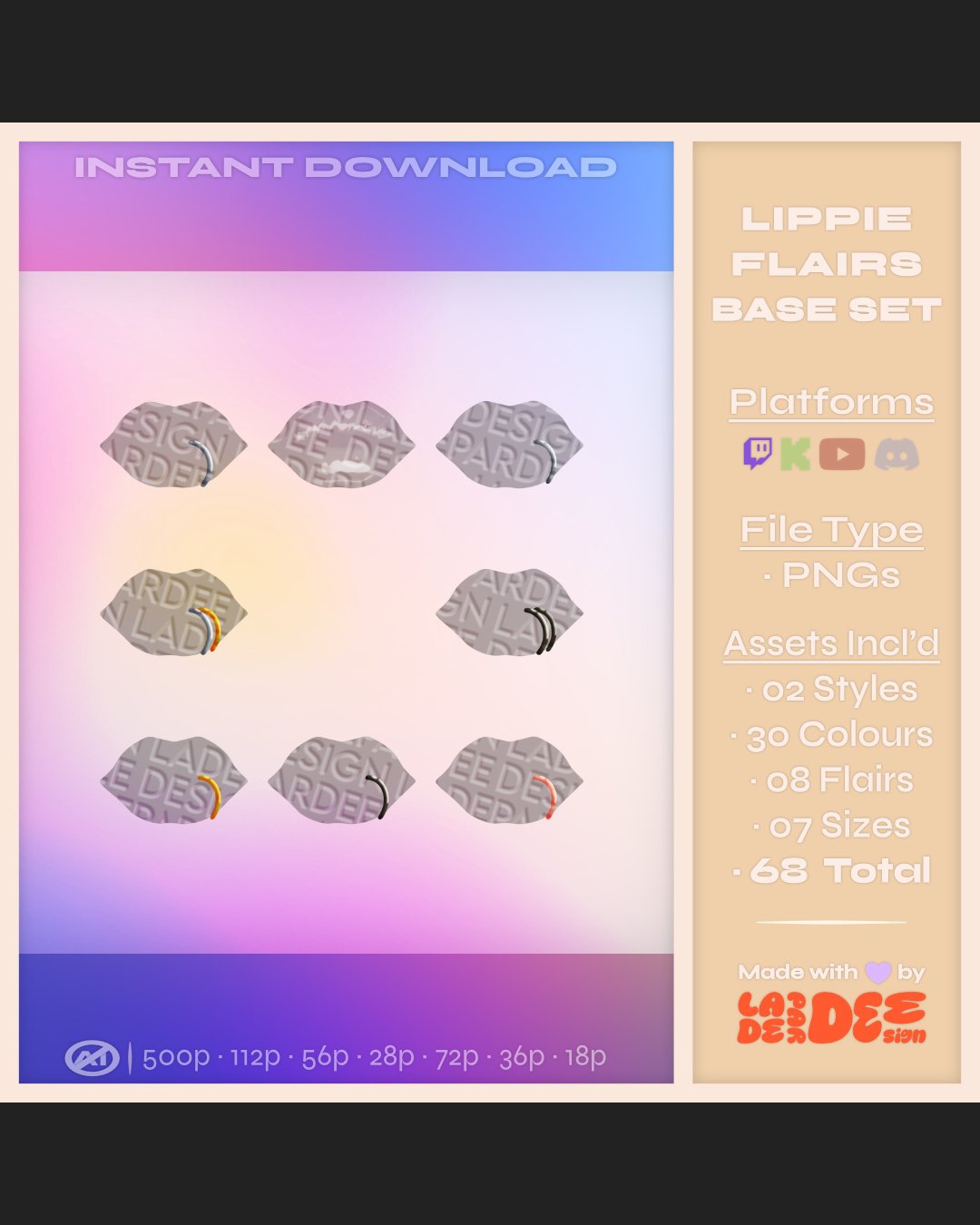 Lippie Badges [Base Set] product image (5)