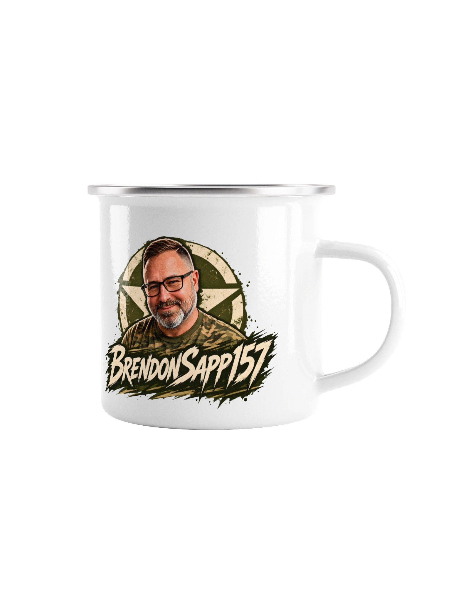 Brendon Sapp Camo Logo Mug product image (3)