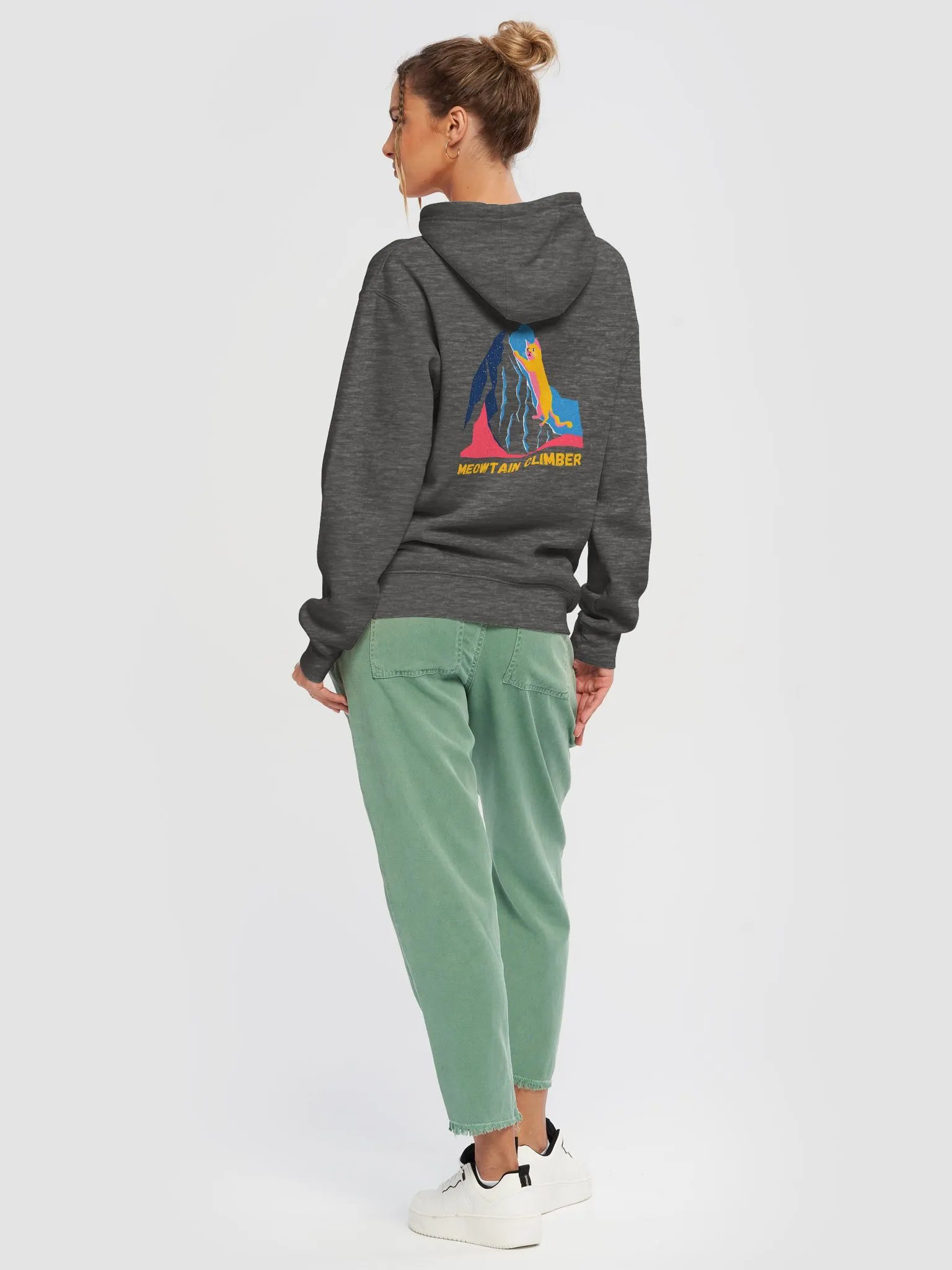 Meowtain Climber - Climber Hoodie product image (5)