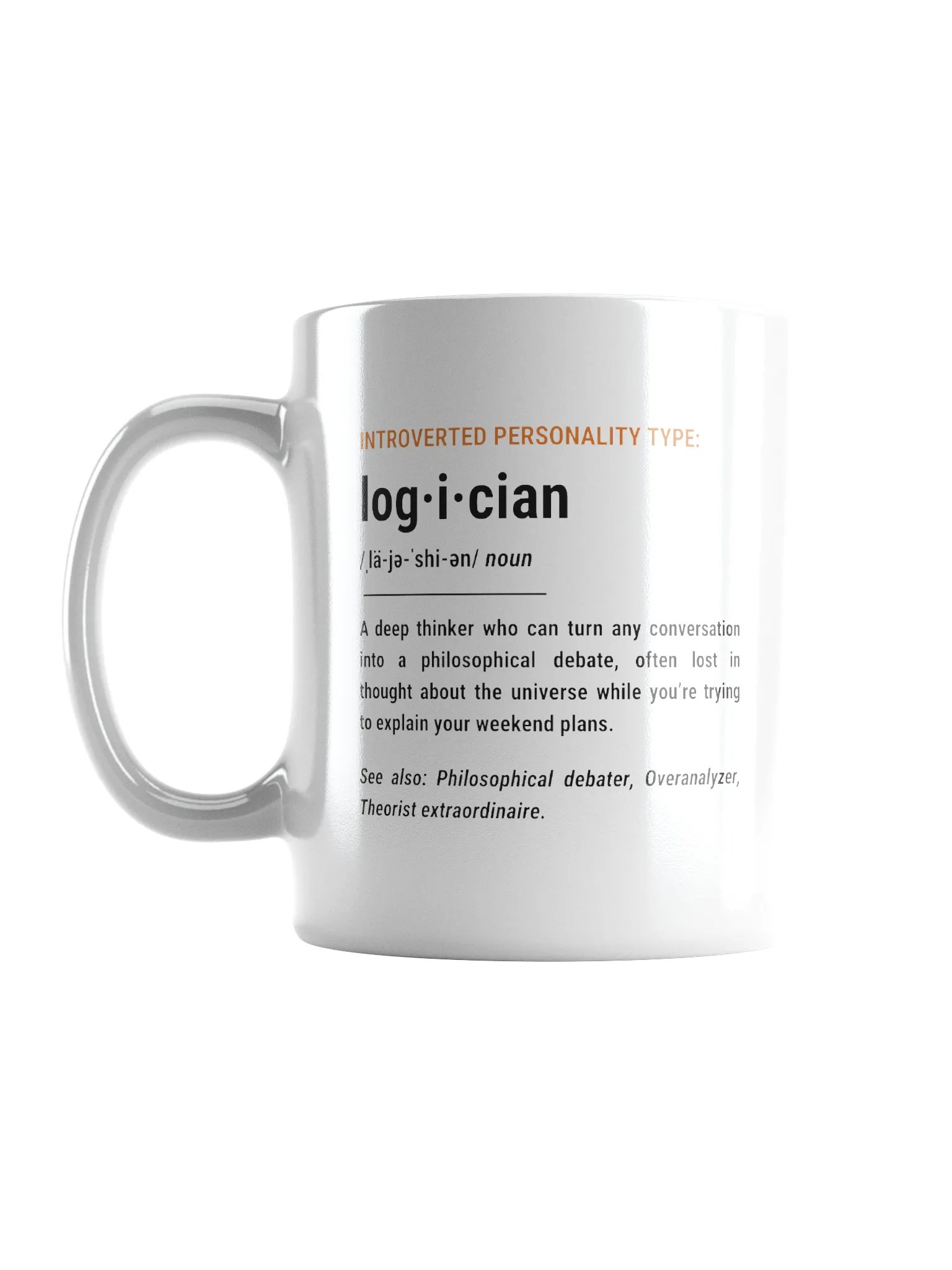 Introverted Personality Type: Logician Mug product image (7)