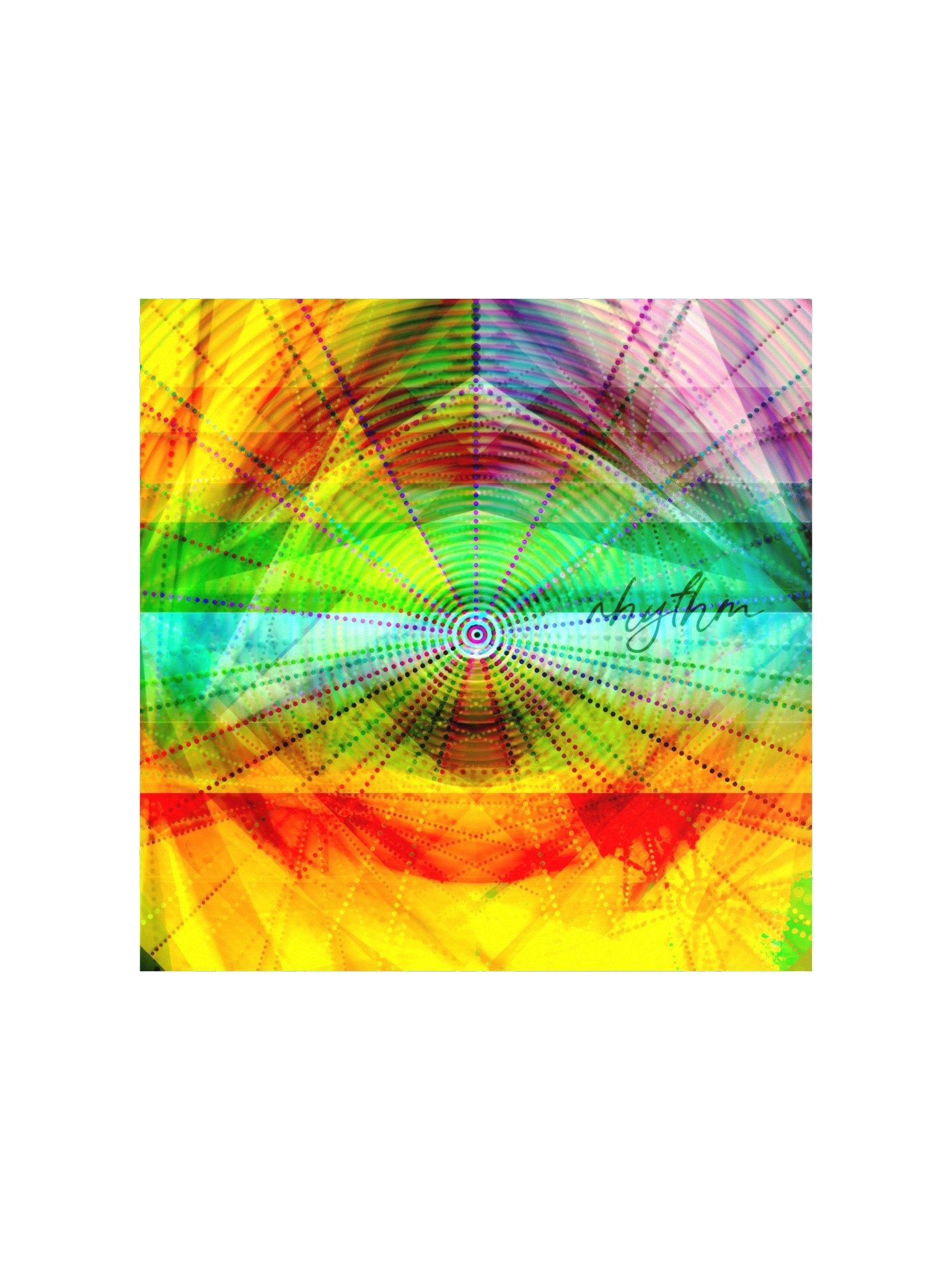 Kizatazik Colours of Rhythm Visual Music Art Print No.270 product image (1)